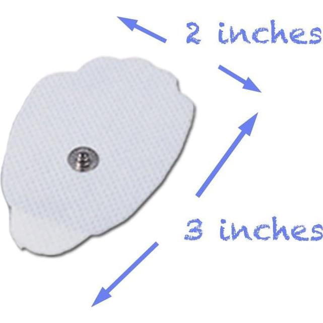 Electrodos Reemplazo TechCare TENS 10 Piezas + Gel 250 ML