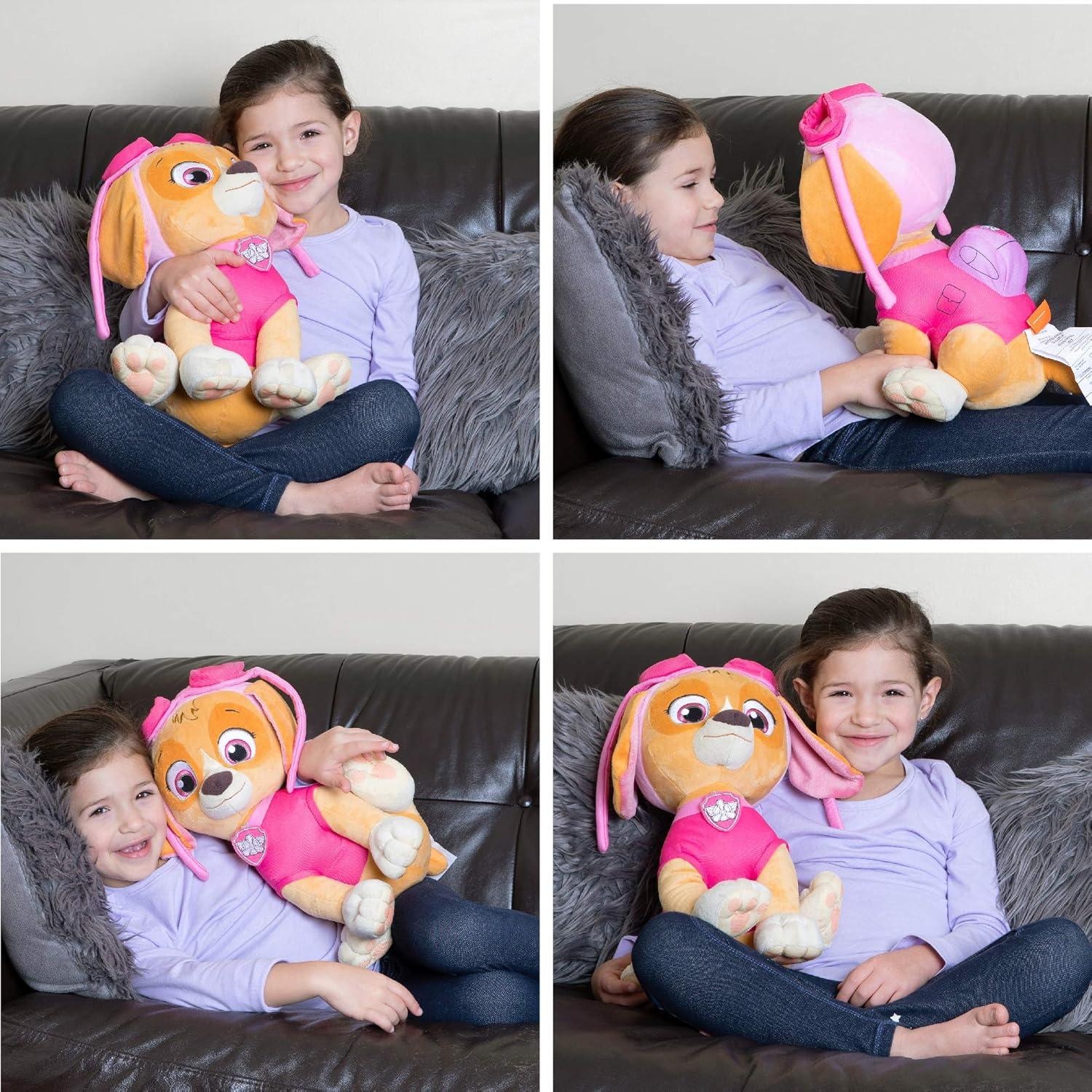 Almohada Cuddle Buddy Paw Patrol Skye 38x30 cm Franco