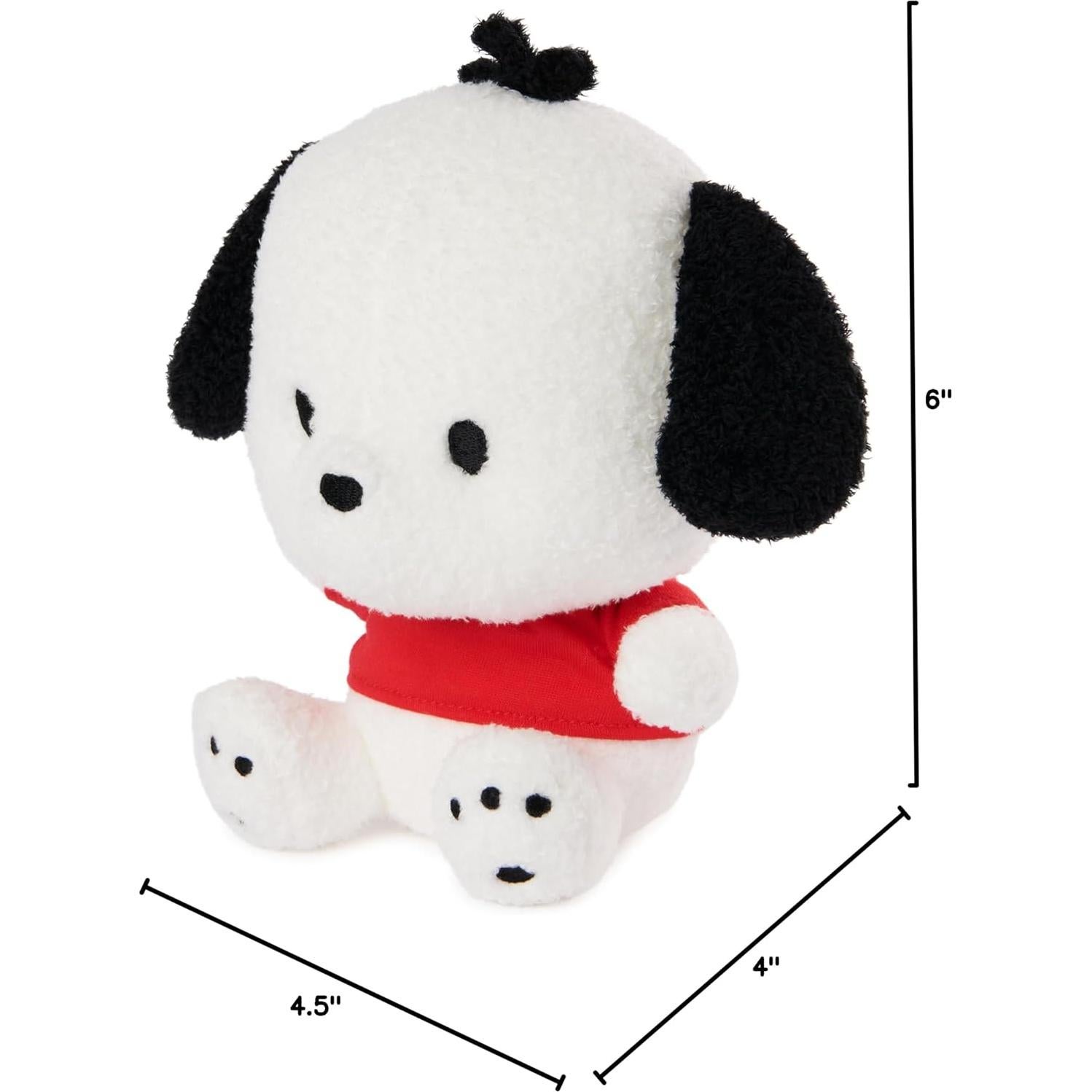 Peluche GUND Sanrio Pochacco 15 cm Suave y Lavable