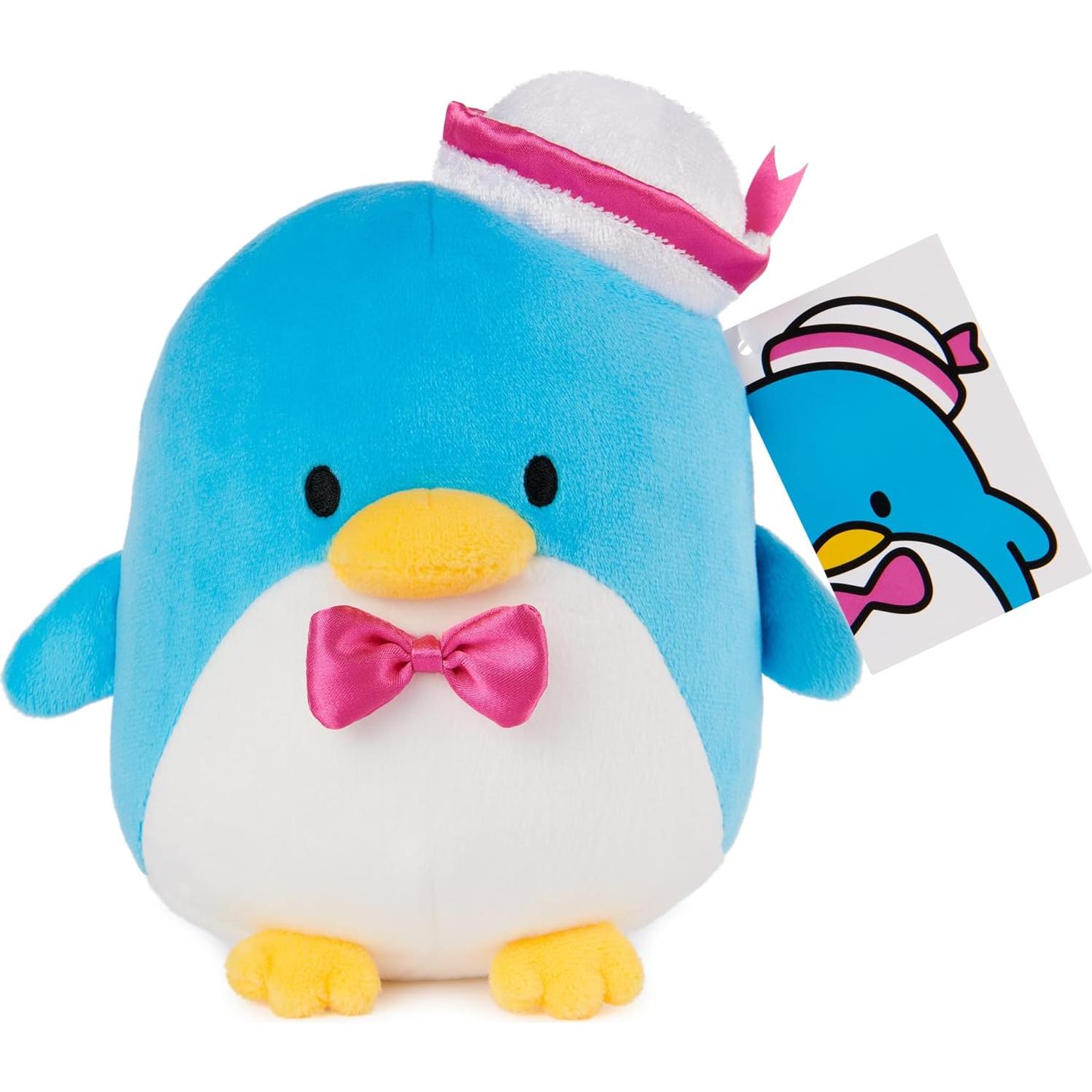 Peluche Tuxedo Sam GUND 15 cm Azul con Gorro de Marinero