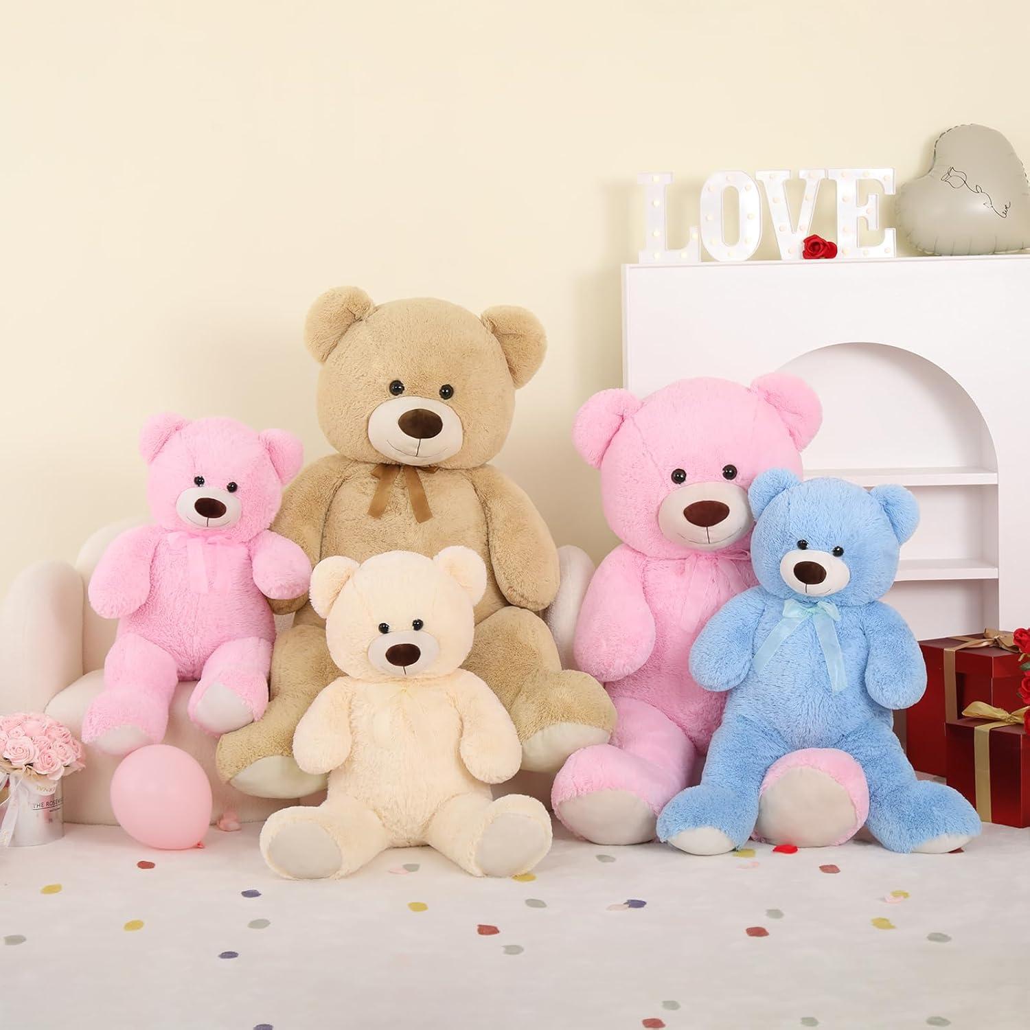 Oso de Peluche Gigante 129 cm Suave para Niños y Novia