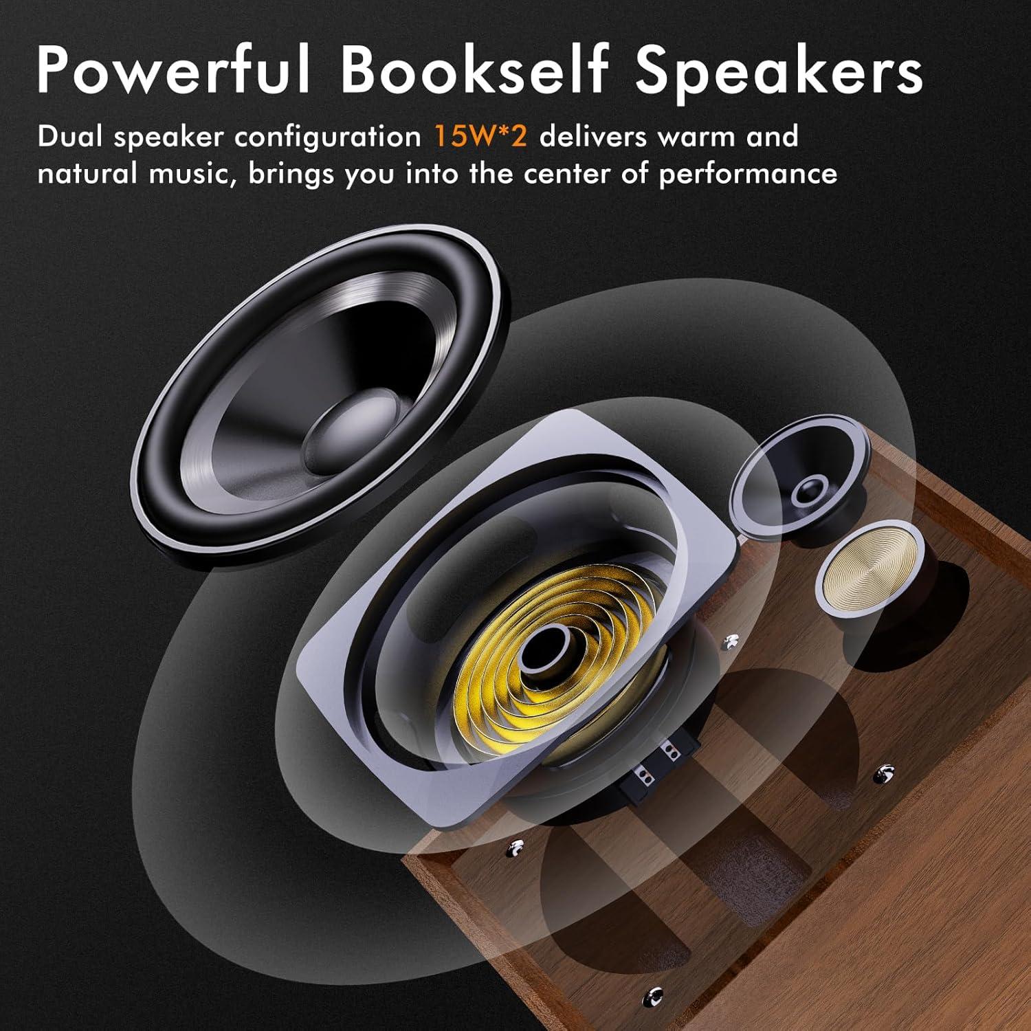 Reproductor de Vinilo TANLANIN TE-2028-TAN Bluetooth 33/45/78 RPM