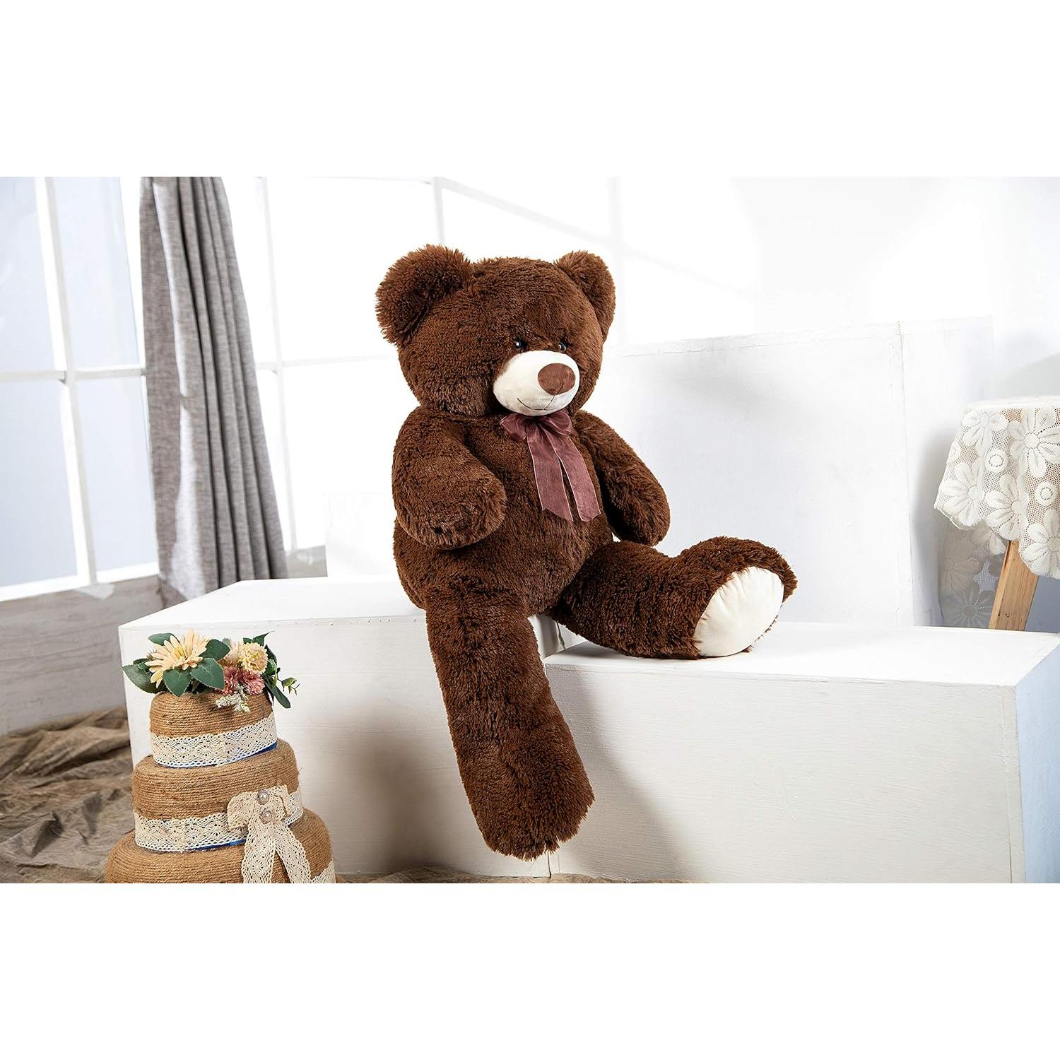 Oso de Peluche Gigante Toys Studio 91 cm Marrón Oscuro