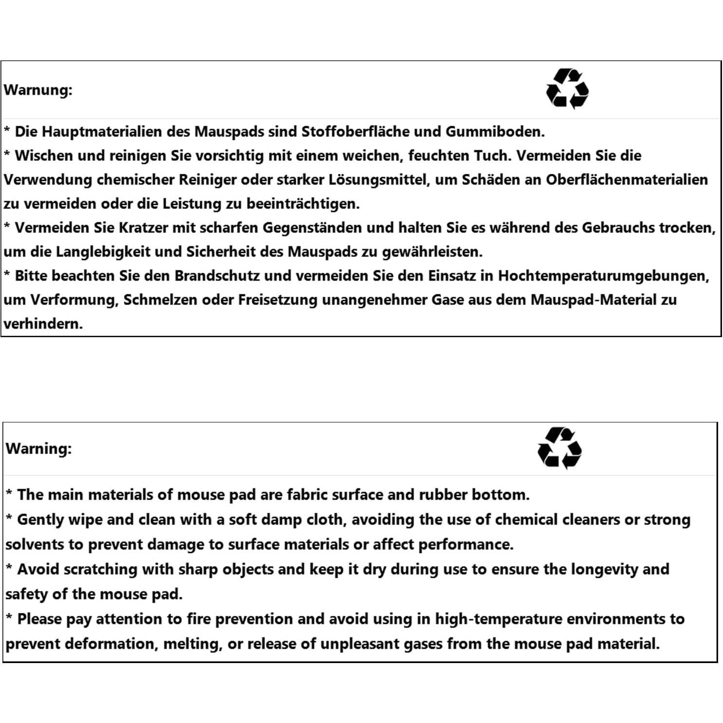 Alfombrilla de Ratón Grande Cacoy 90x50 cm Negra Antideslizante