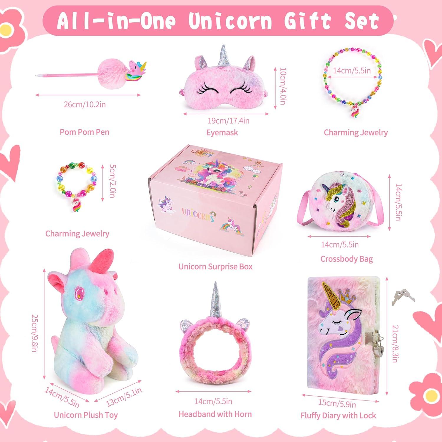 Set de Juguetes de Unicornio Cherry Tale para Niñas 5-12 Años