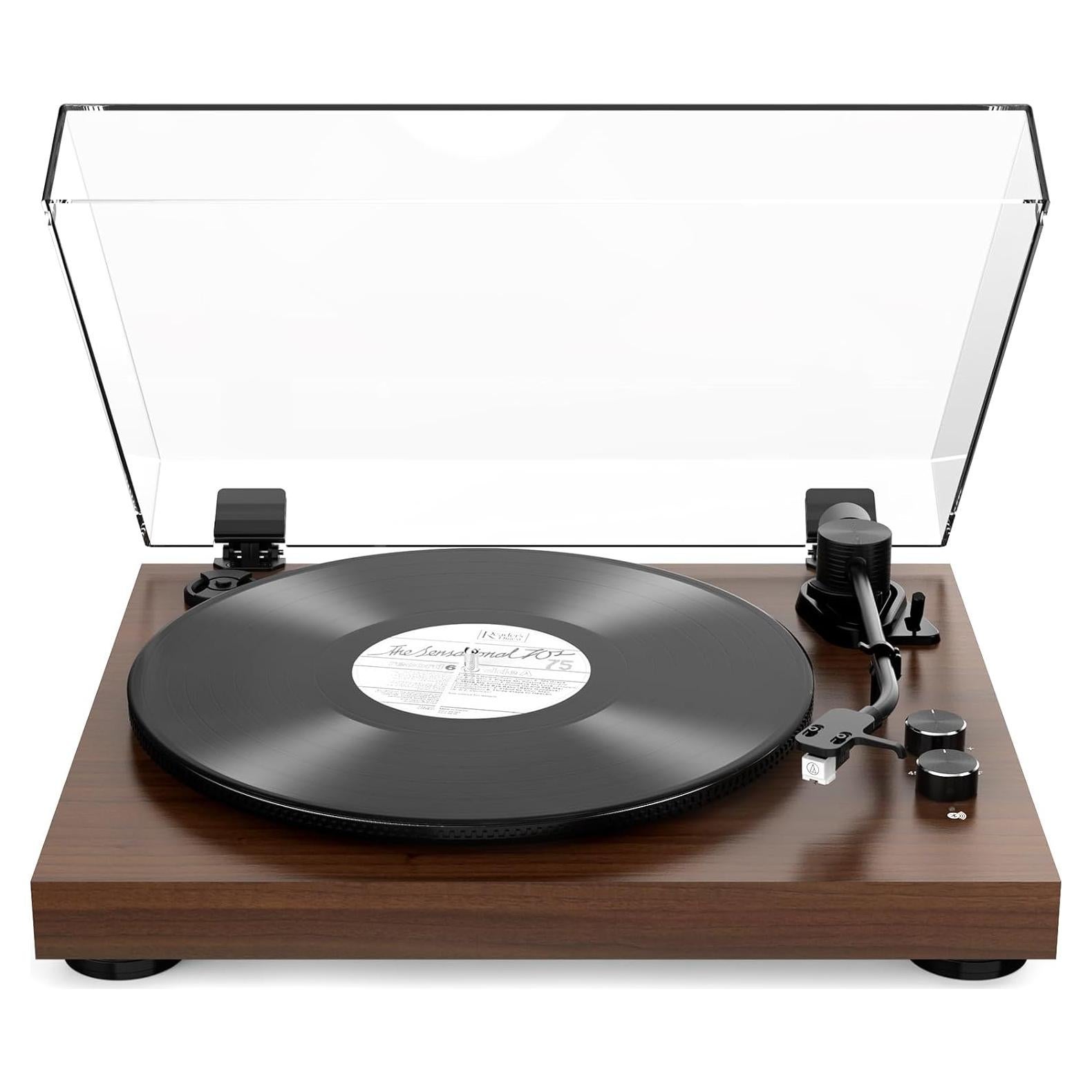 Tocadiscos Bluetooth RetroAudio 2 Velocidades RCA 33/45 RPM