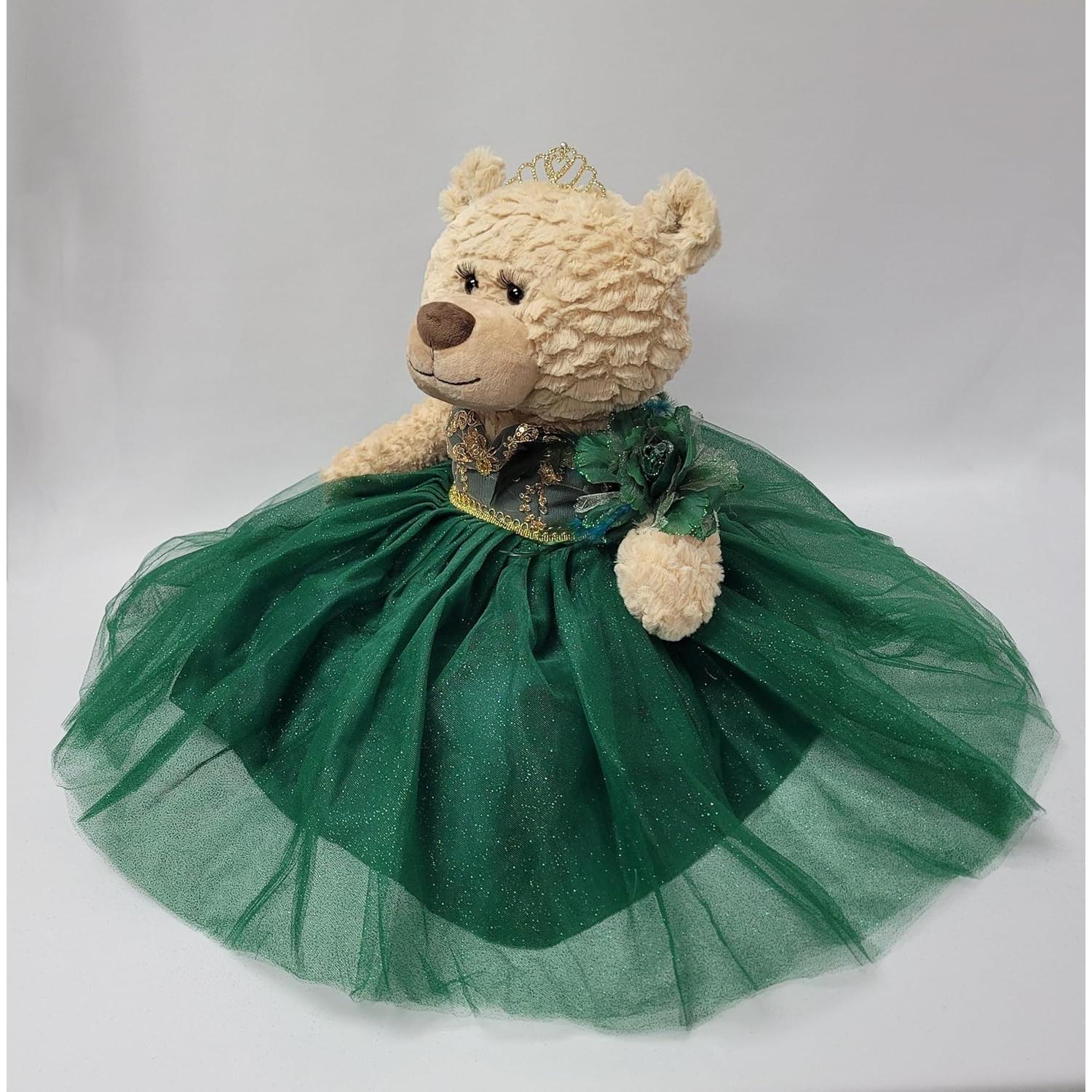 Oso de Peluche 50.8 cm Quinceañera Kinnex Verde Esmeralda