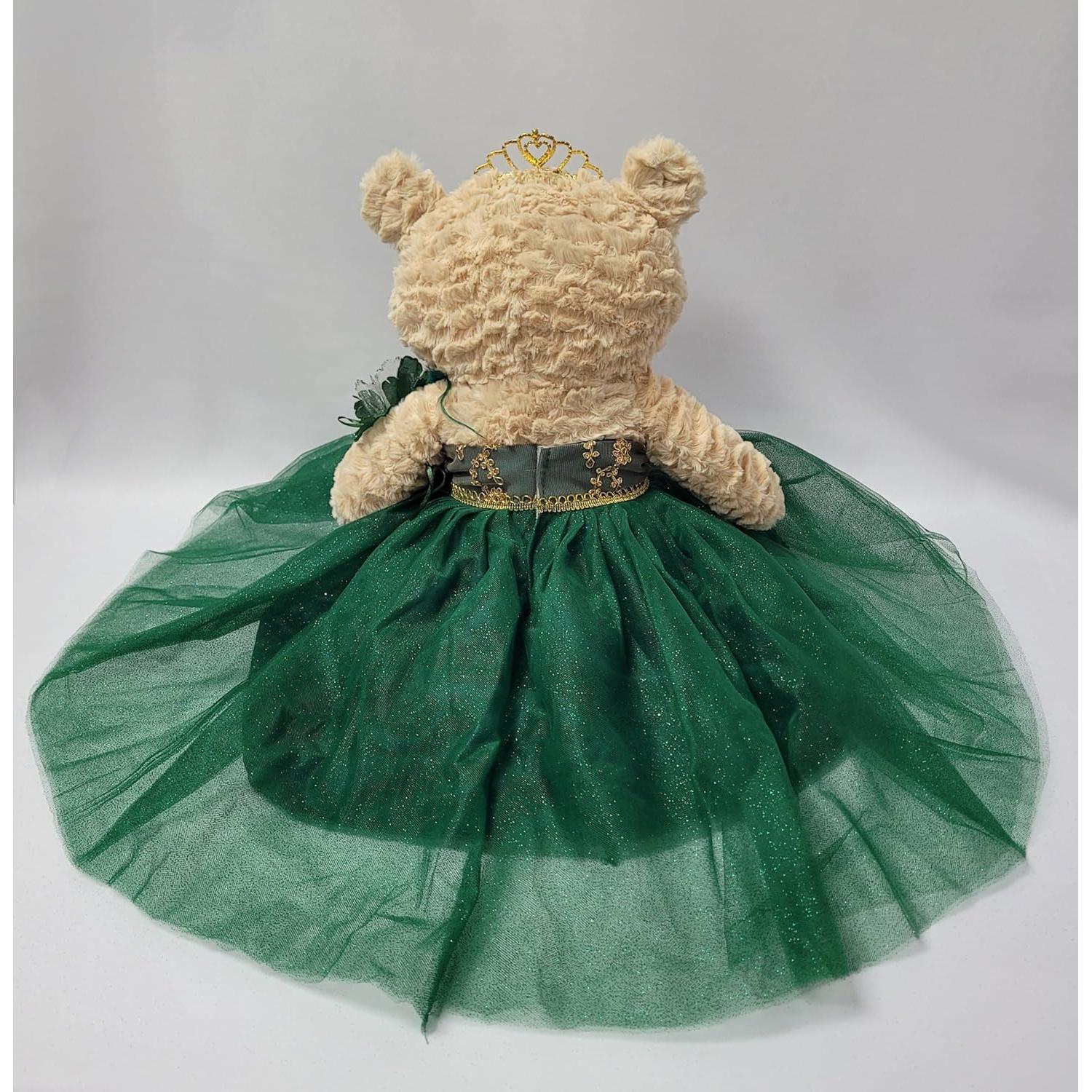 Oso de Peluche 50.8 cm Quinceañera Kinnex Verde Esmeralda