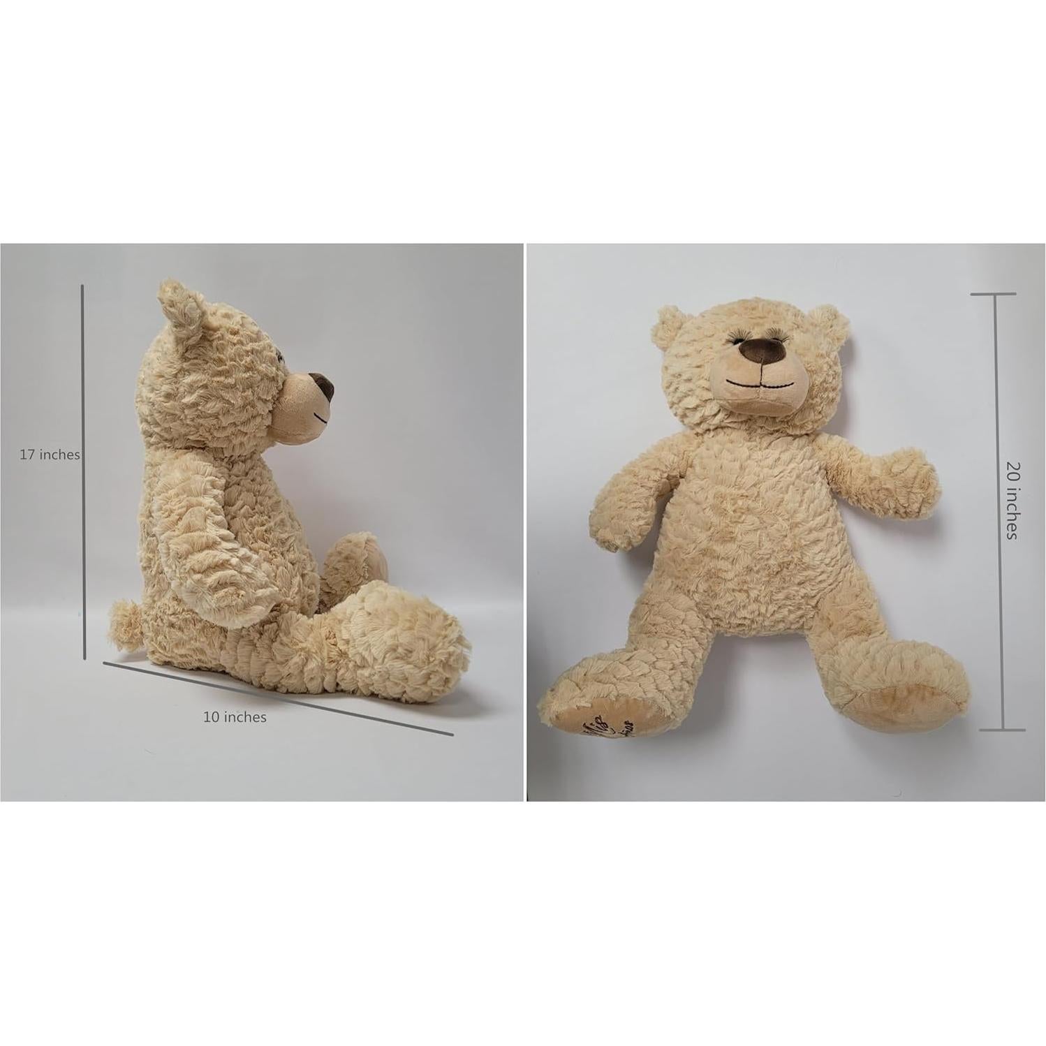 Oso de Peluche Quinceañera Kinnex 50.8 cm Vestido Glamuroso