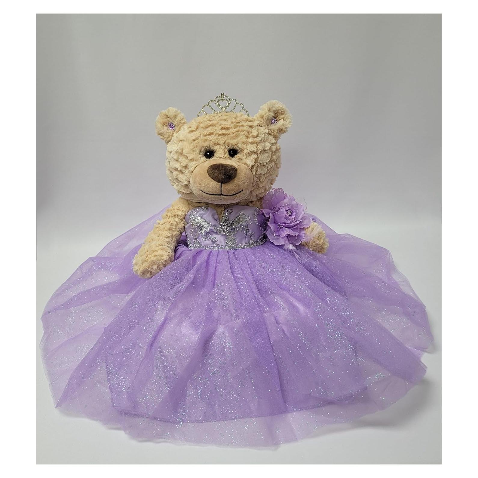 Oso de Peluche Quinceañera Kinnex 50.8 cm Lavanda
