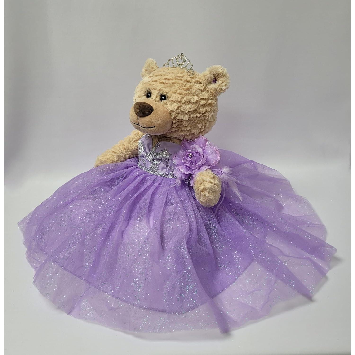 Oso de Peluche Quinceañera Kinnex 50.8 cm Lavanda