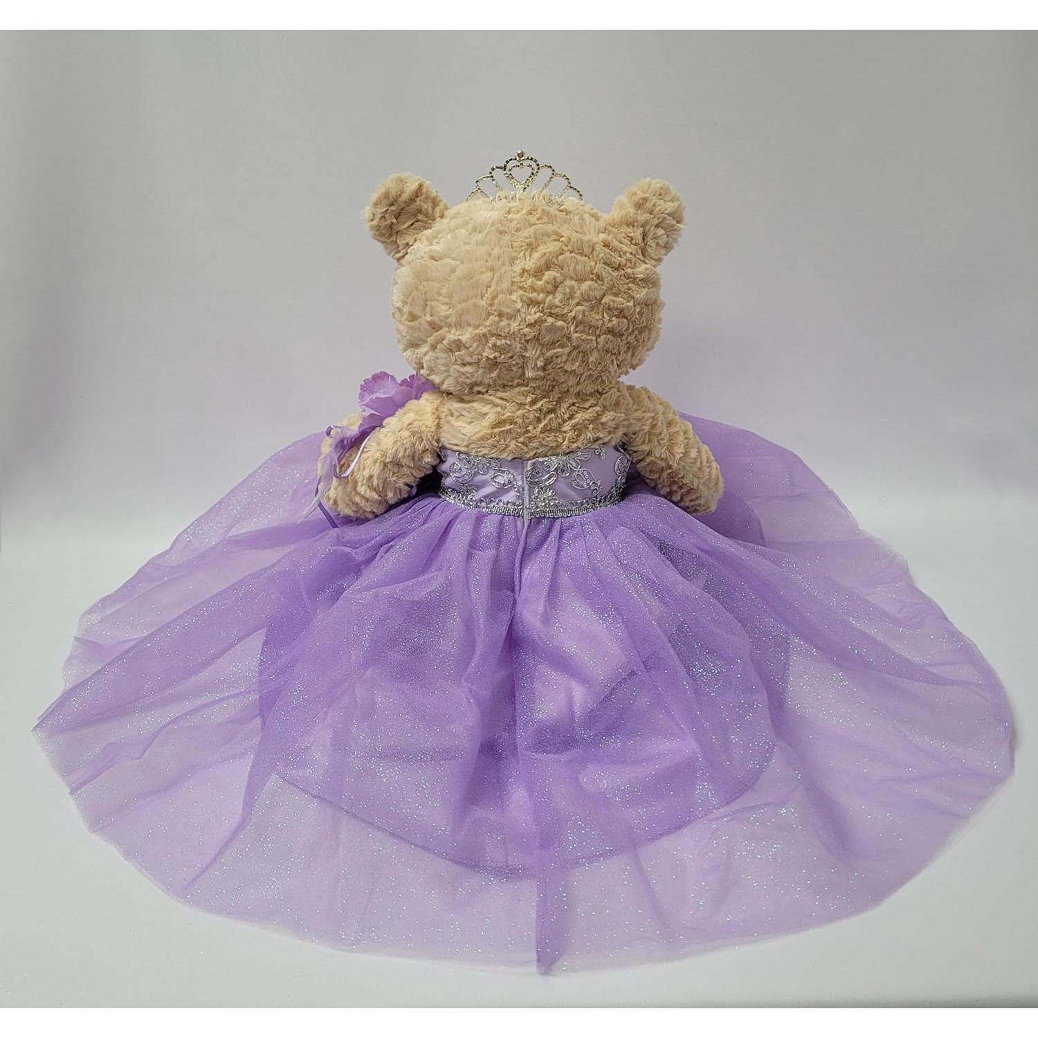 Oso de Peluche Quinceañera Kinnex 50.8 cm Lavanda
