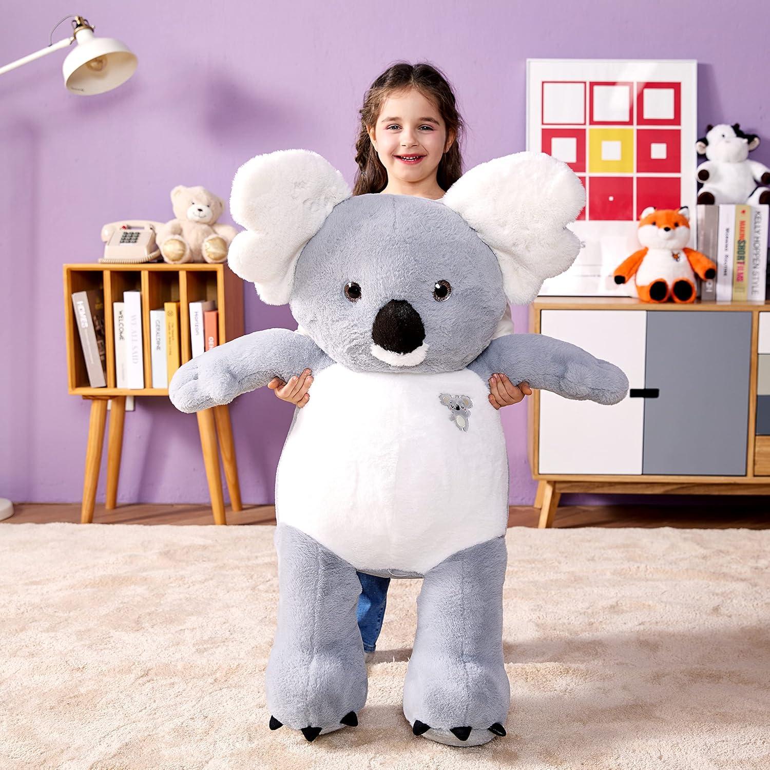 Koala de Peluche Gigante IKASA 77.95 cm Suave y Peludo