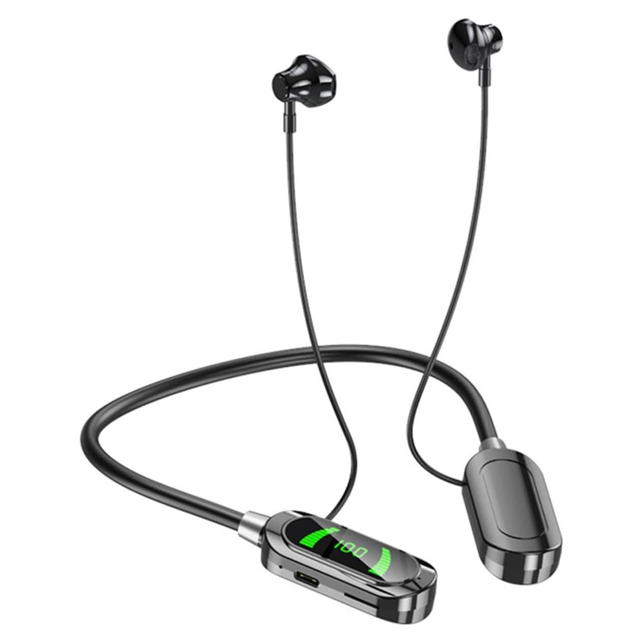 Auriculares Inalámbricos GZLMMY YG07 Bluetooth 5.3 20H Negro