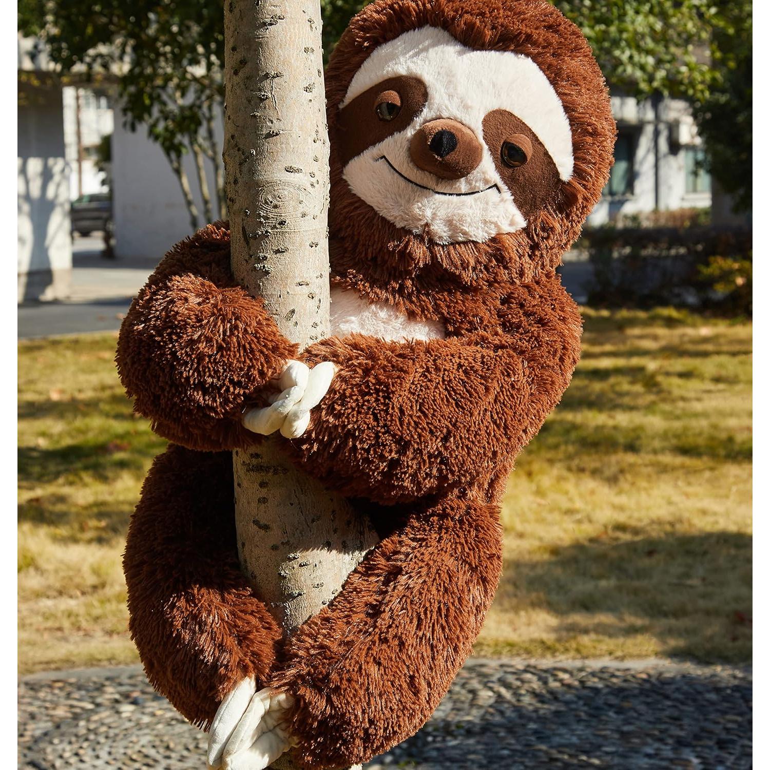 IKASA Juguete de Peluche Perezoso Gigante 77.96 cm Suave
