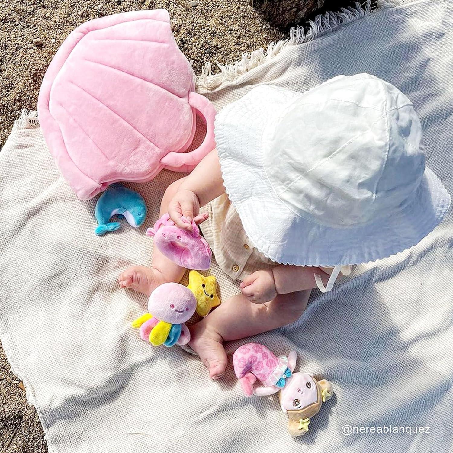 Muñeca de Sirena OUOZZZ para Bebés 6-12 Meses Juguete