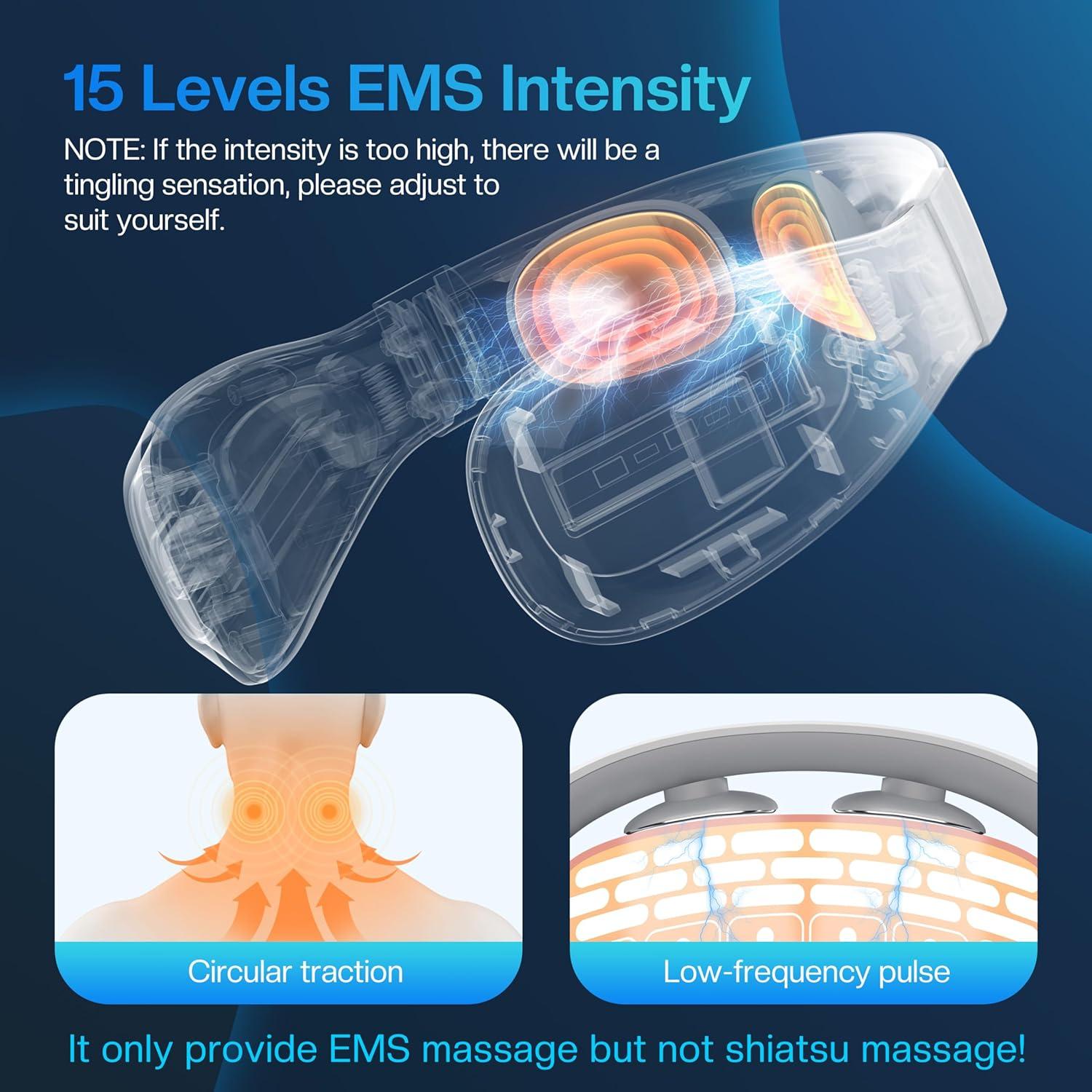 Estimulador Eléctrico Transcutáneo COMFIER ST-304 con Calefacción
