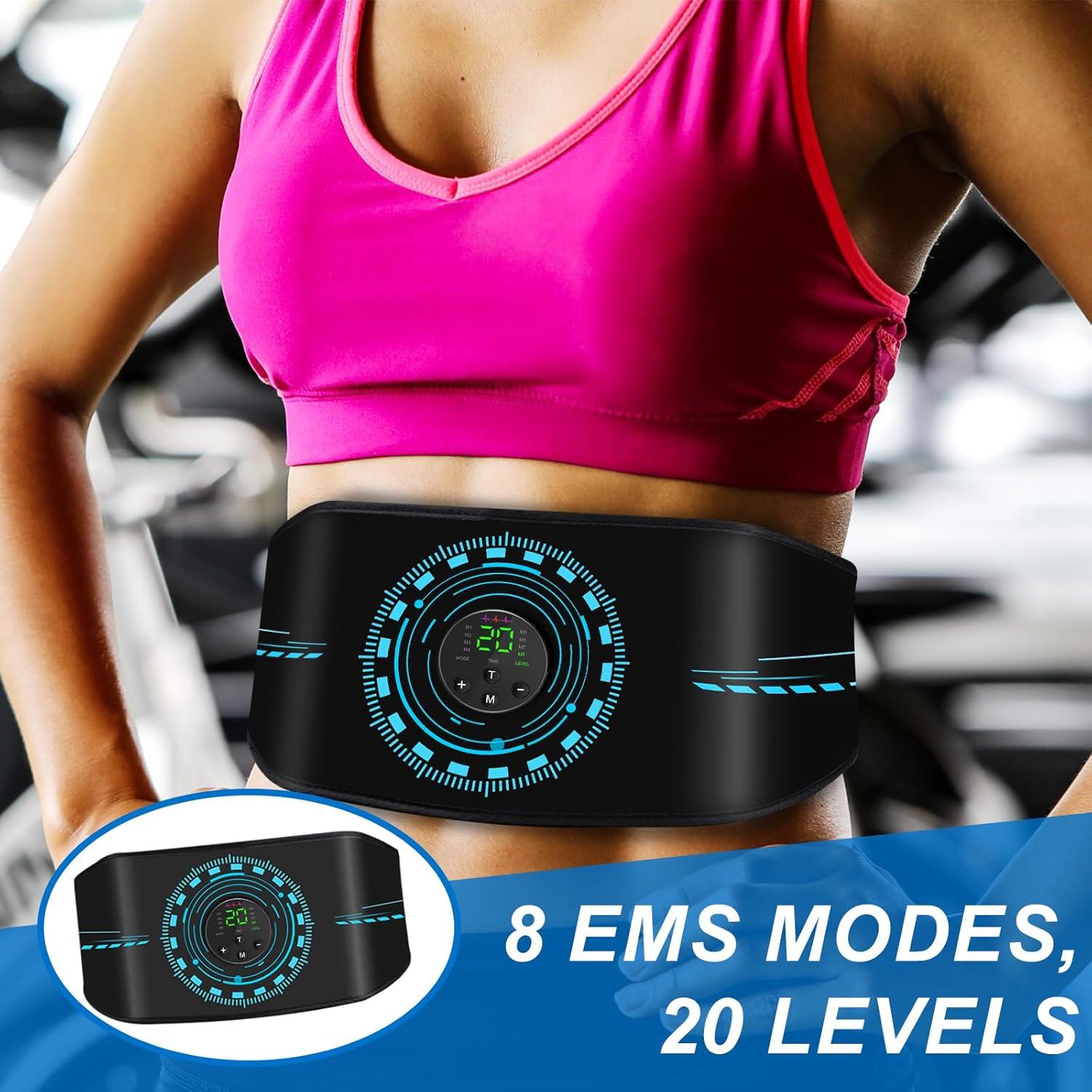 Estimulador Muscular KETAN para Abdomen y Extremidades - Paquete de 3