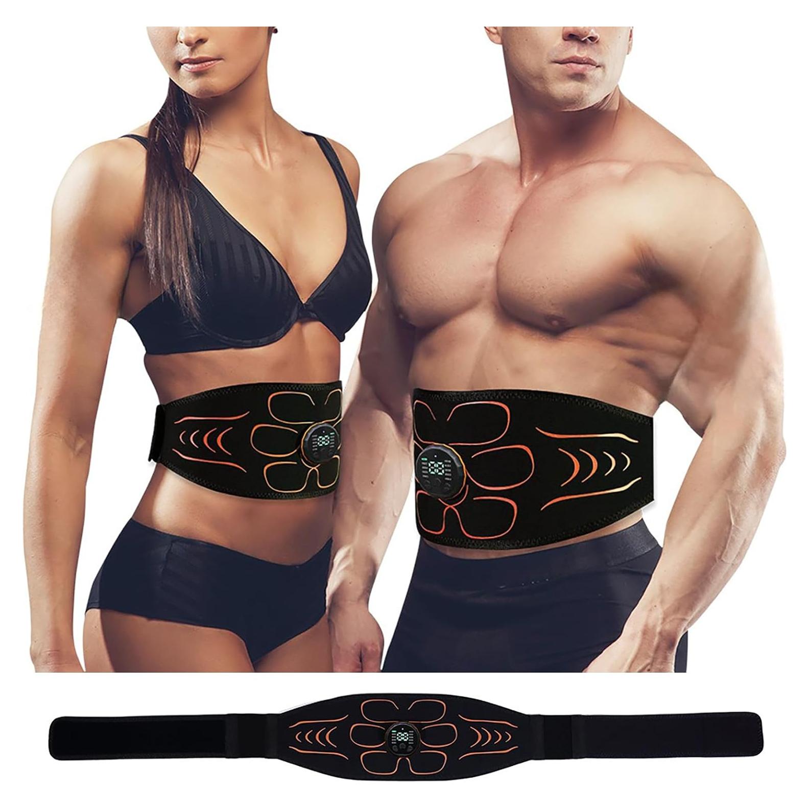 Estimulador de Abdominales Innocareer EMS 10 Modos 30 Niveles