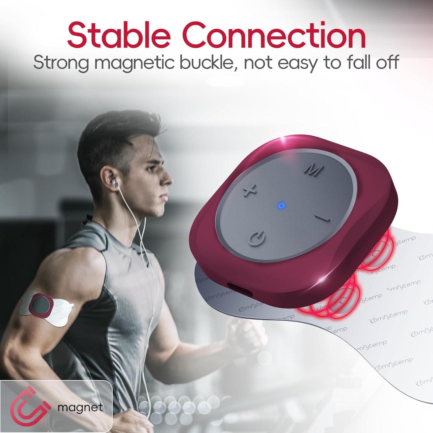 Comfytemp Unidad TENS Inalámbrica para Alivio del Dolor - 30 Modos