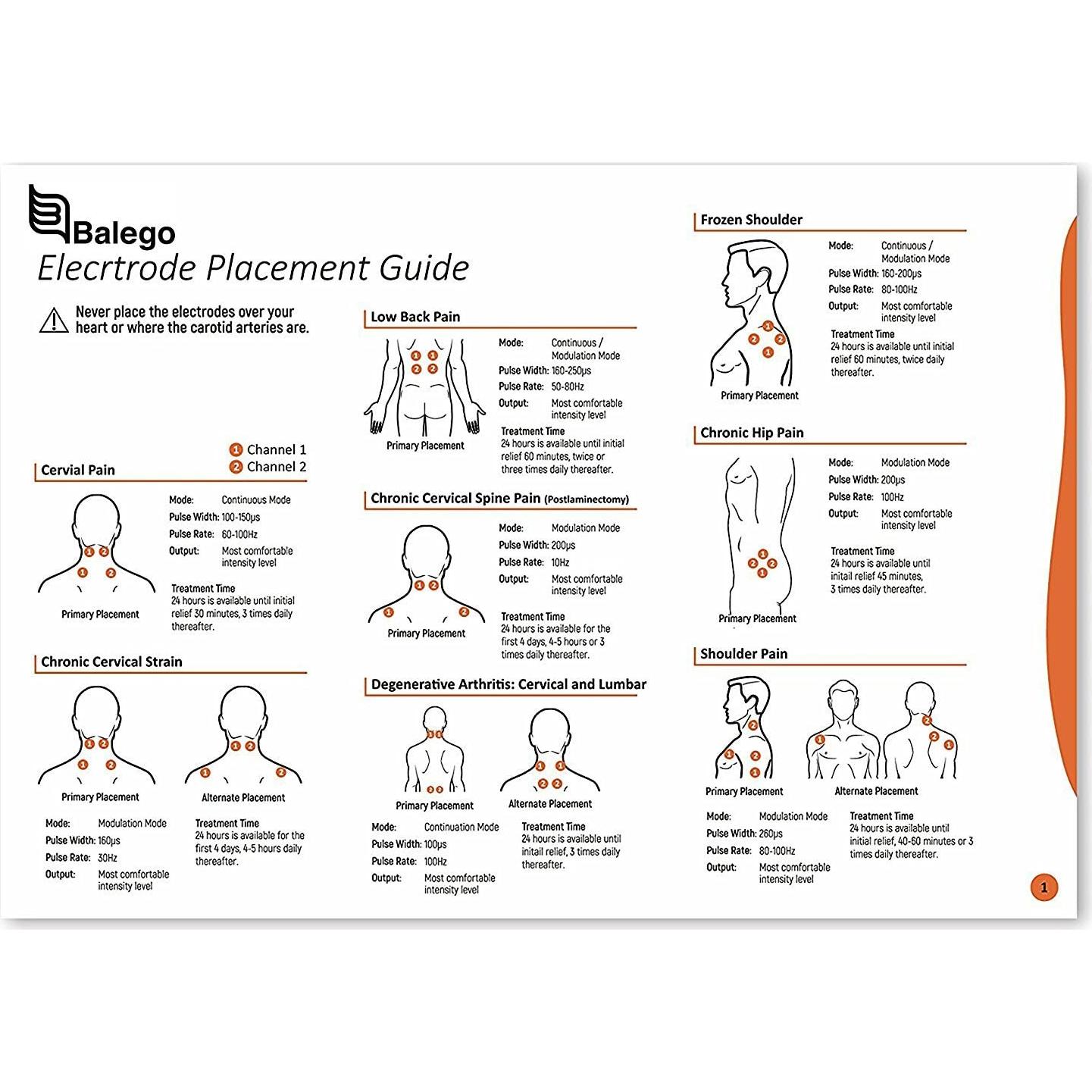 Balego TENS 2da Edición con Accesorios - 100mA, Plata Premium