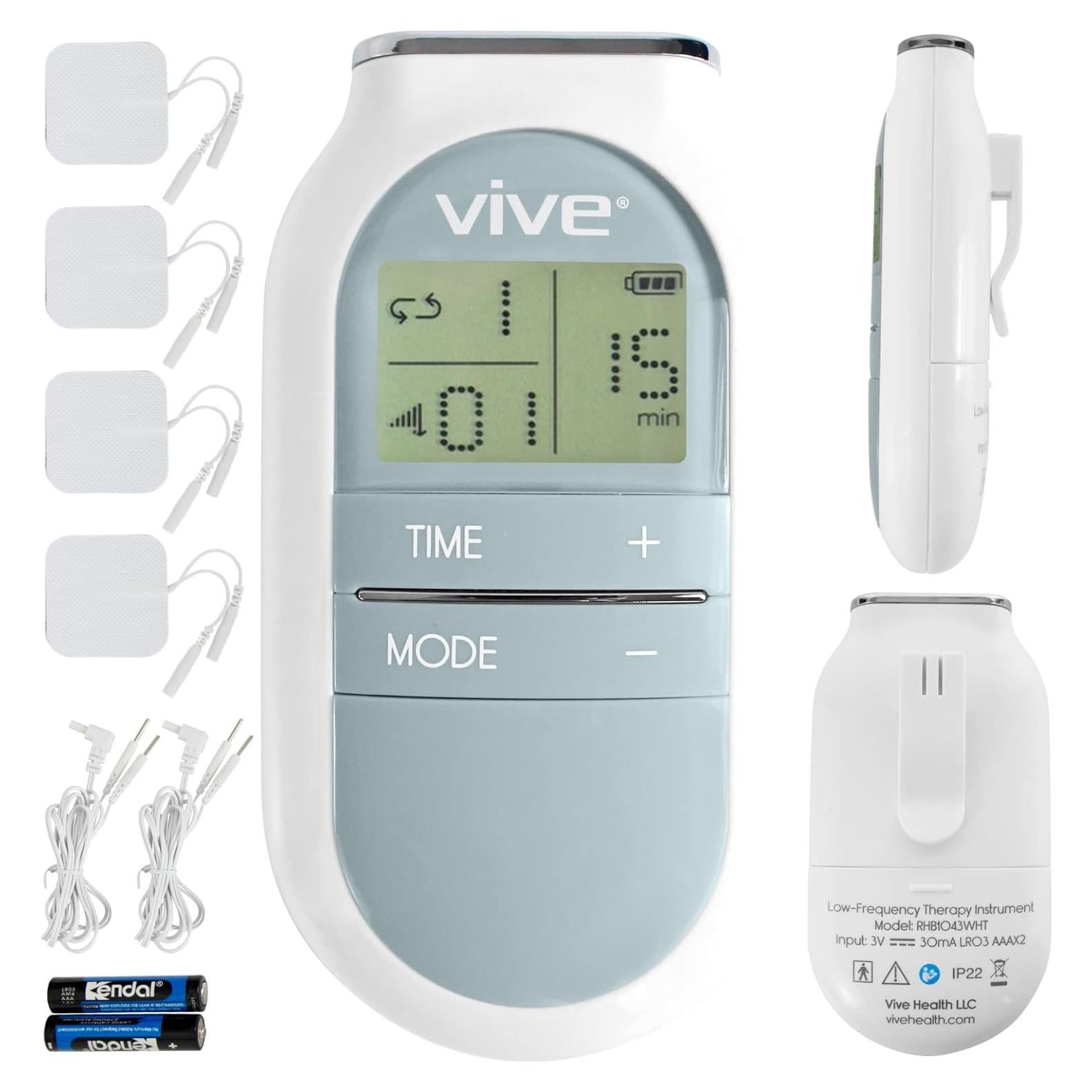 Masajeador TENS Vive Health - Estimulador Muscular Portátil