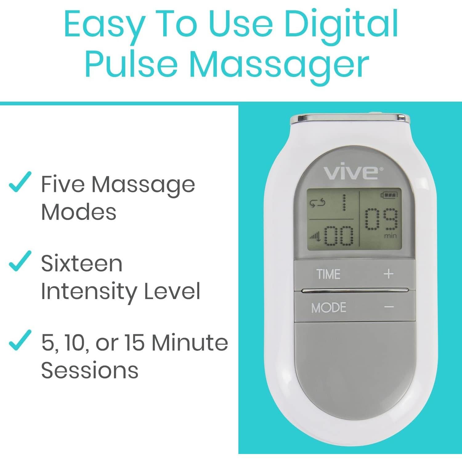 Masajeador TENS Vive Health - Estimulador Muscular Portátil