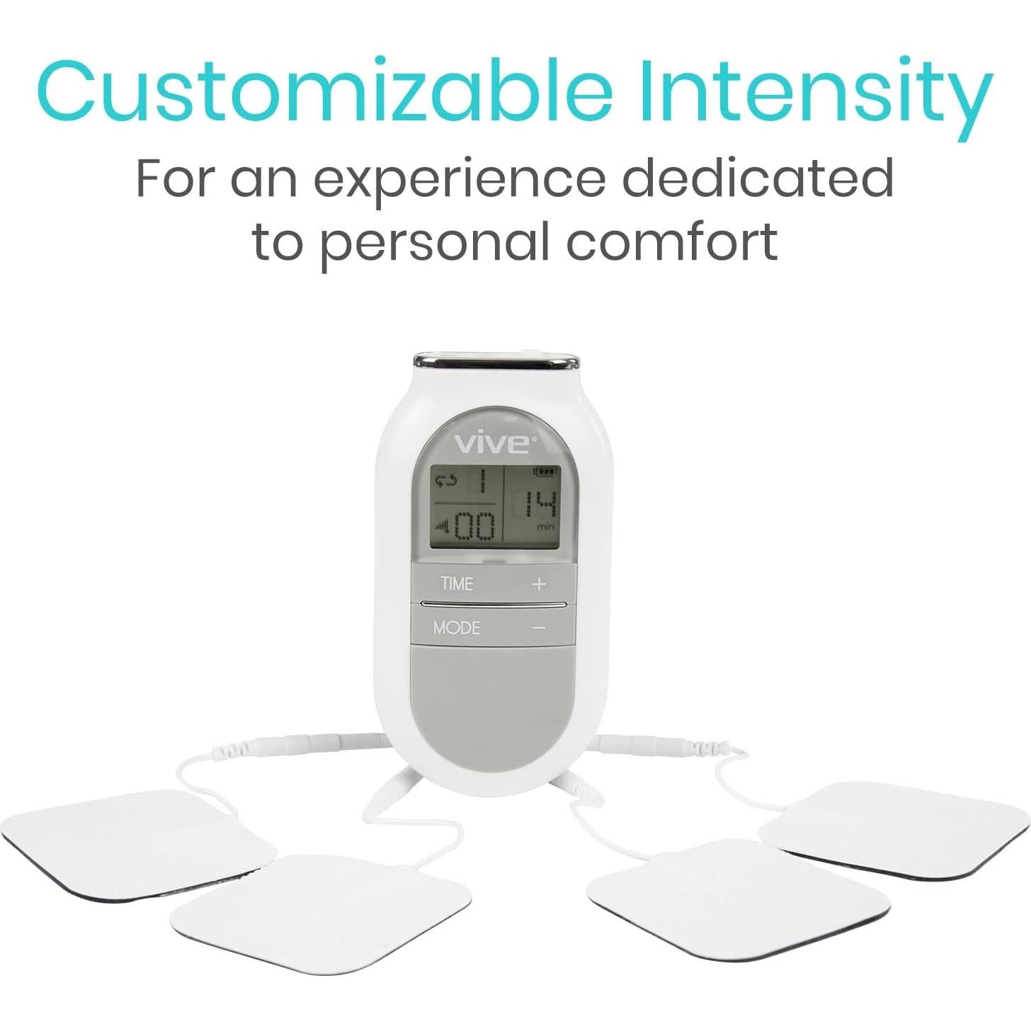 Masajeador TENS Vive Health - Estimulador Muscular Portátil
