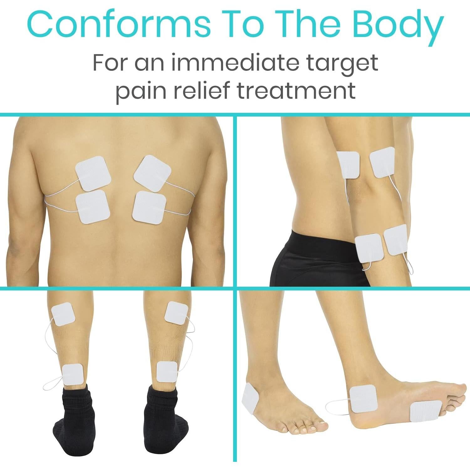 Masajeador TENS Vive Health - Estimulador Muscular Portátil