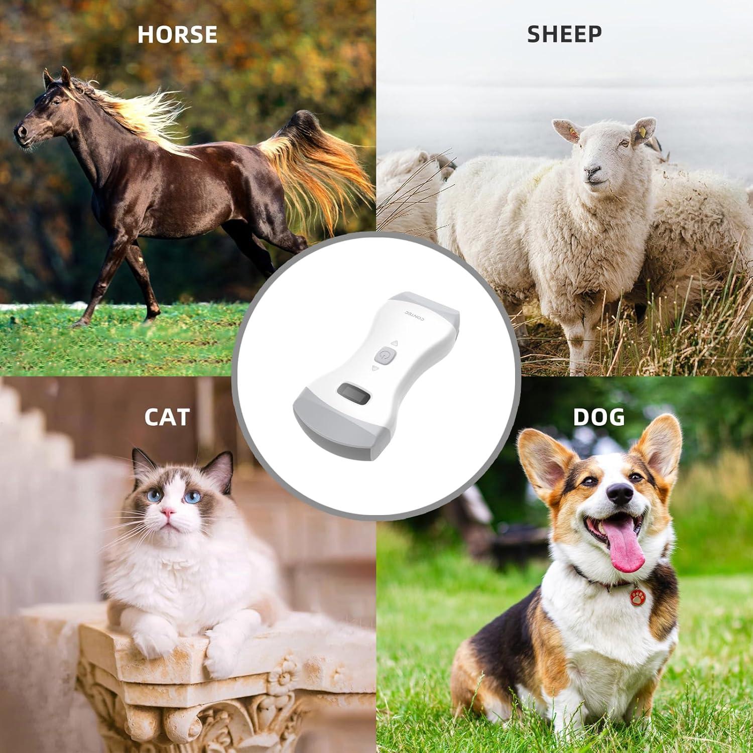 Ultrasonido Doppler Veterinario Portátil CONTEC CMS1600B-VET