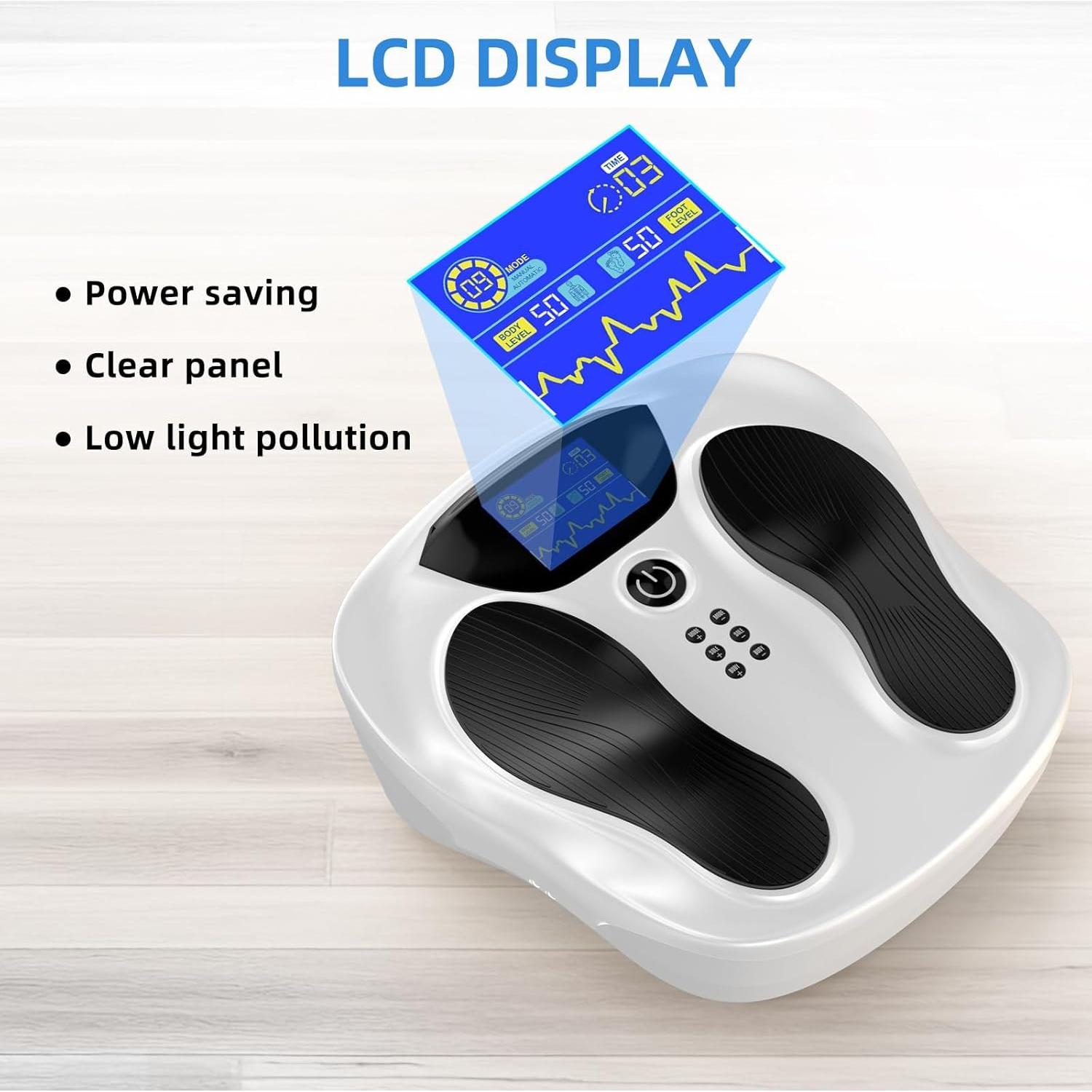 Creliver Estimulador de Pies Pro - Masajeador Eléctrico para Alivio del Dolor y Circulación