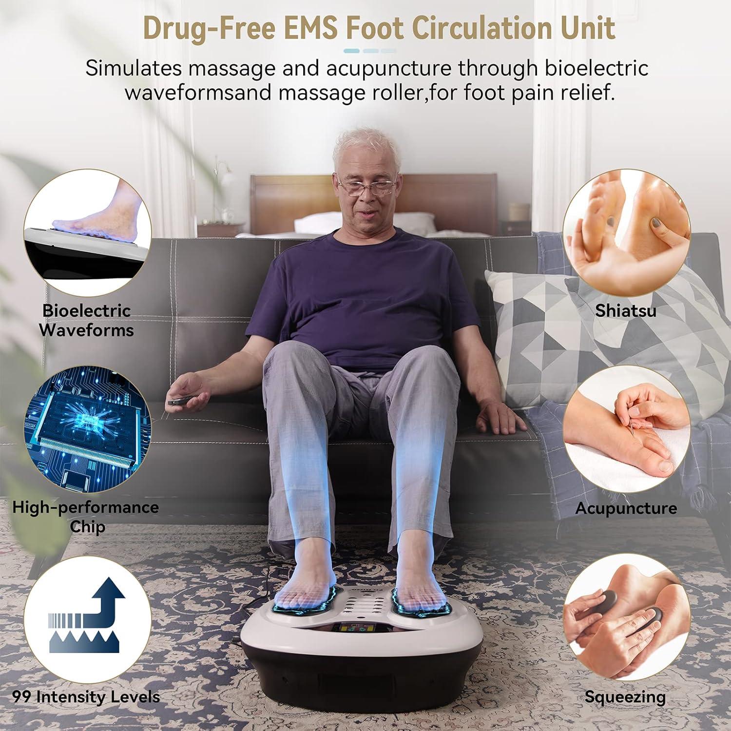 Masajeador de Pies EMS FIT KING FT-036F para Neuropatía