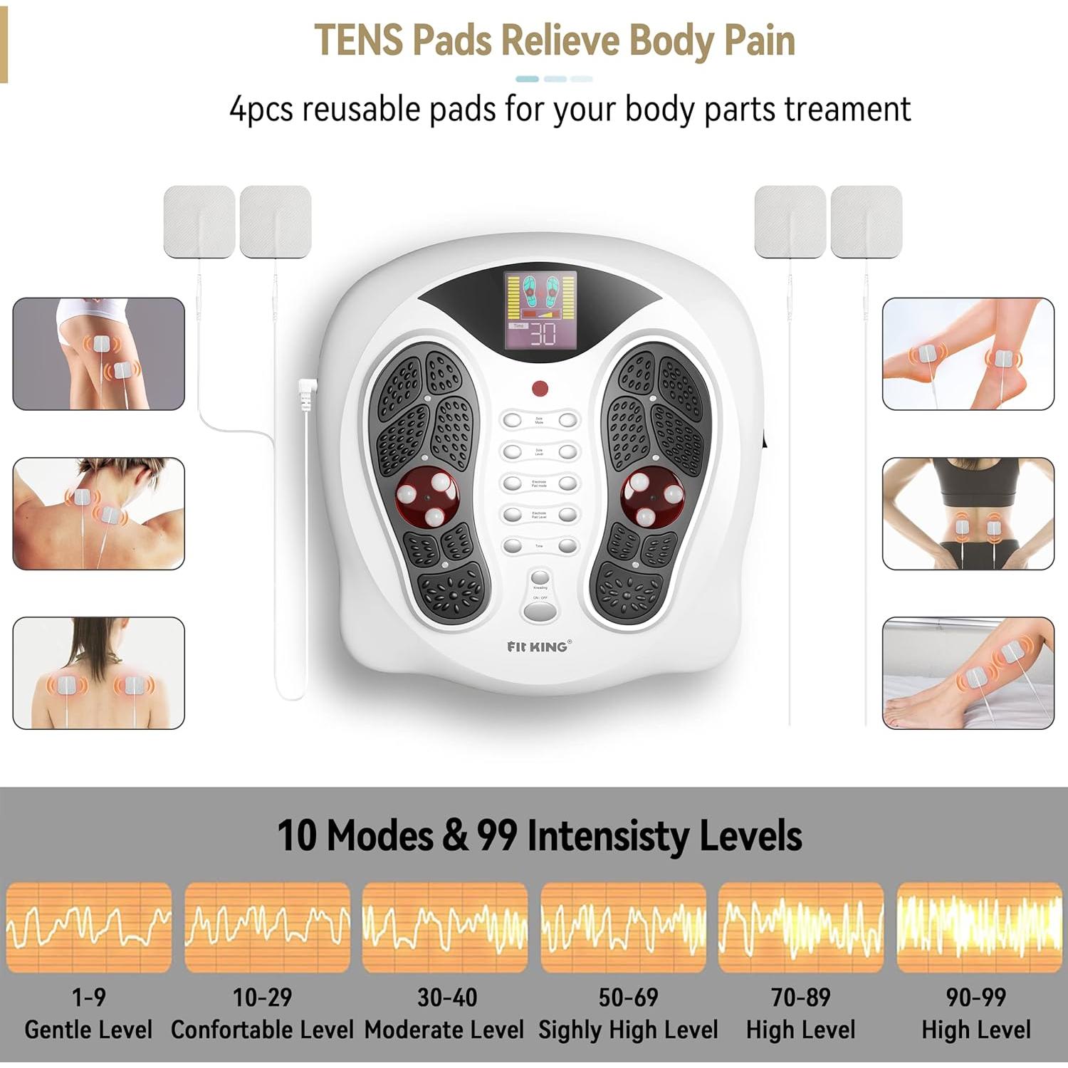 Masajeador de Pies EMS FIT KING FT-036F para Neuropatía