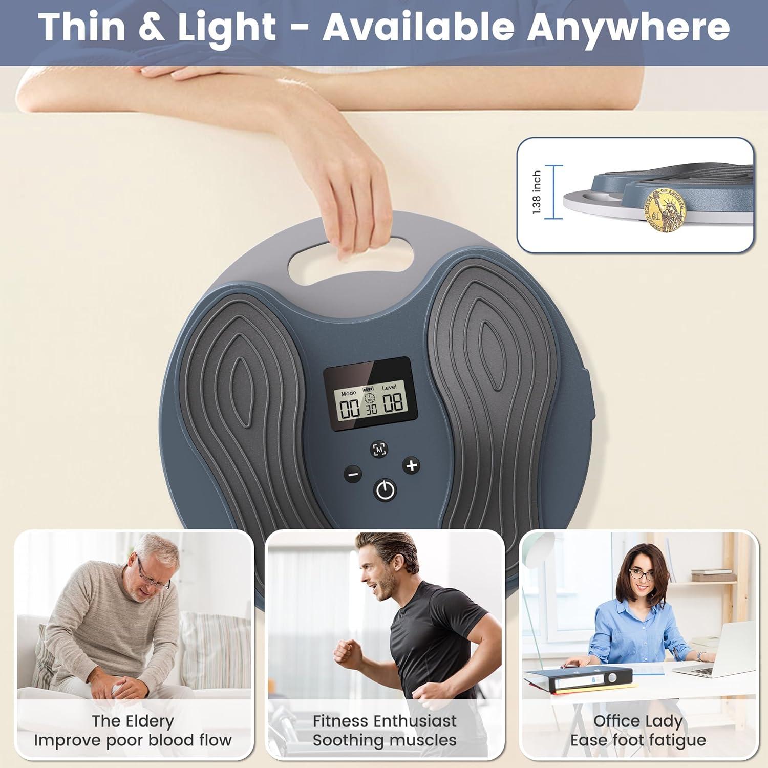 Estimulador de pies JOTYKUP EMS recargable para dolor y circulación