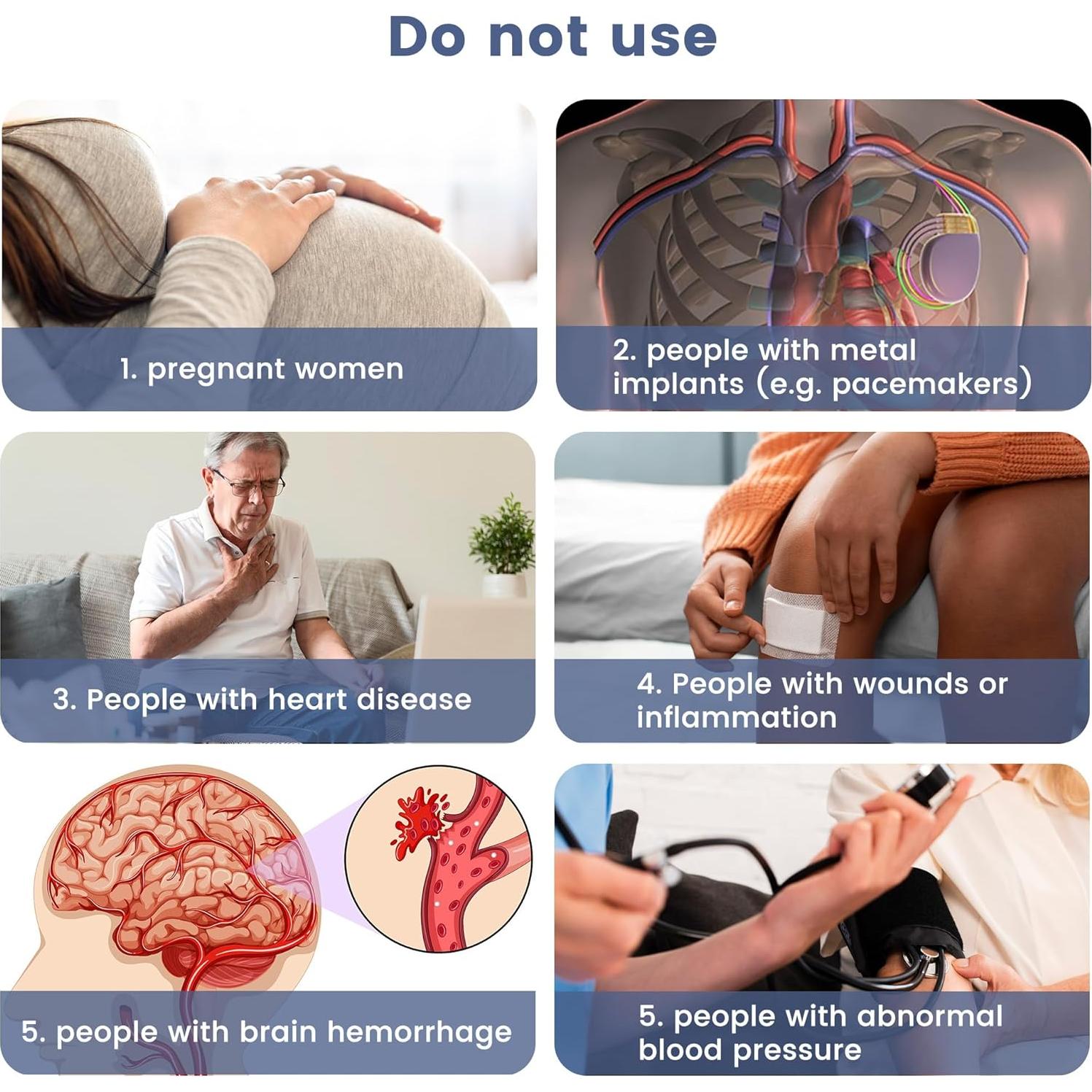 Estimulador de pies JOTYKUP EMS recargable para dolor y circulación