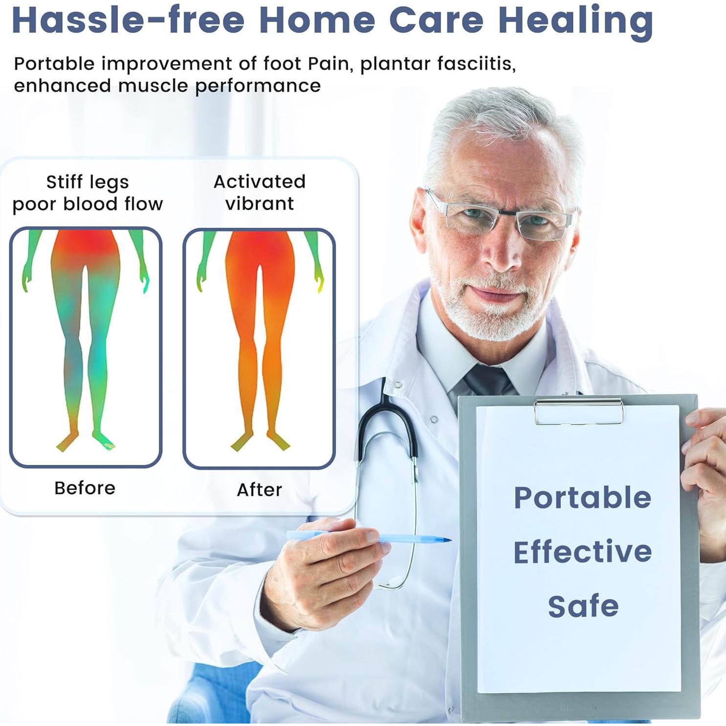 Estimulador de pies JOTYKUP EMS recargable para dolor y circulación