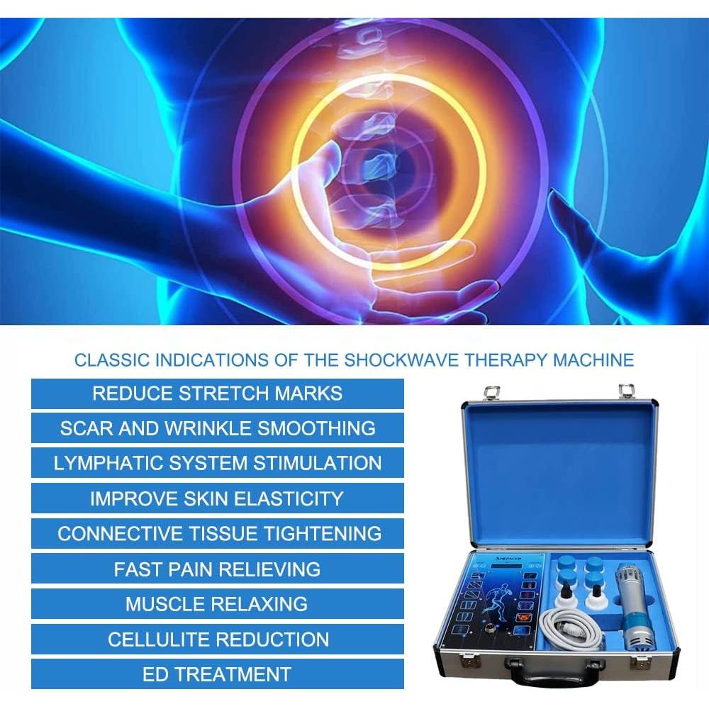 Máquina de Terapia de Ondas de Choque Shefmon SW14B 4.5kg