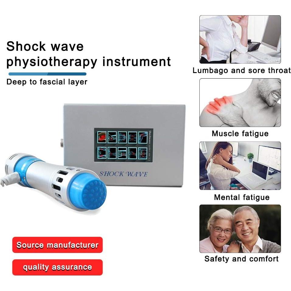 Máquina de Terapia de Ondas de Choque Nulatool SW18A 7 Cabezas