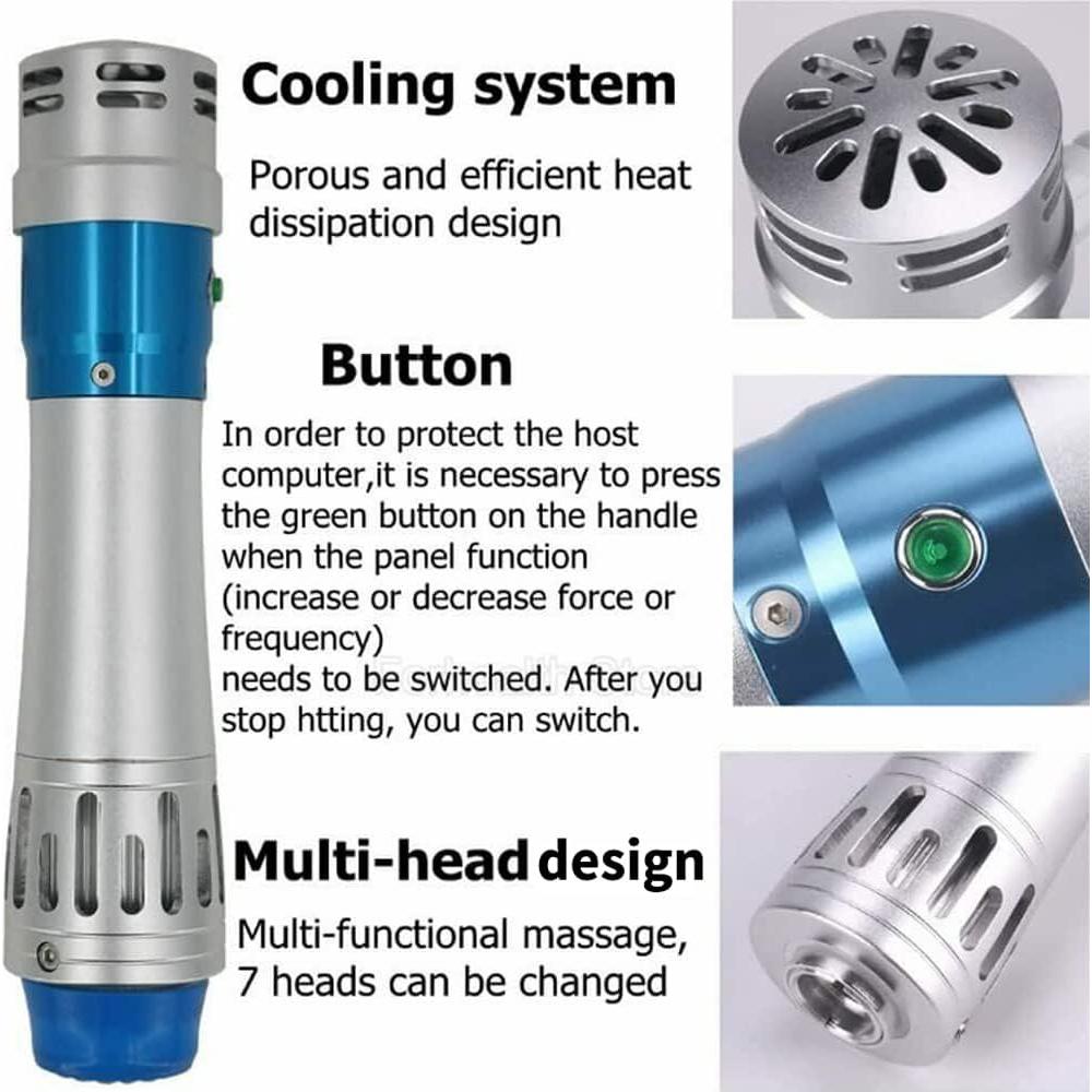 Máquina de Terapia de Ondas de Choque Shefmon SW14 - Alivio del Dolor