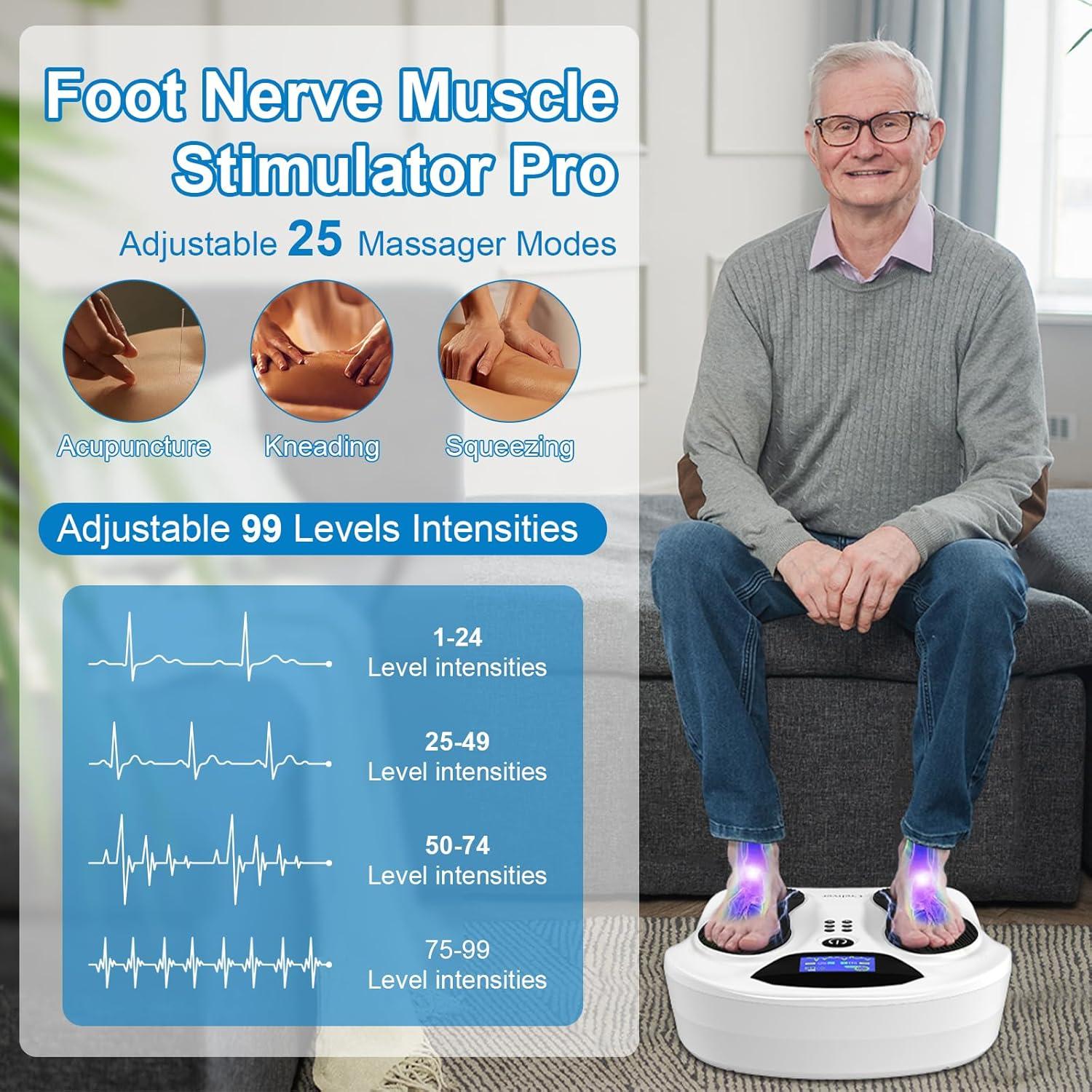 Masajeador de Pies EMS Creliver Pro+ para Neuropatía y Circulación