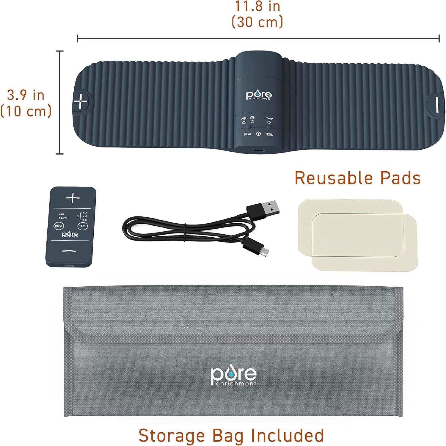 Terapia TENS Inalámbrica Pure Enrichment PurePulse Go con Calor