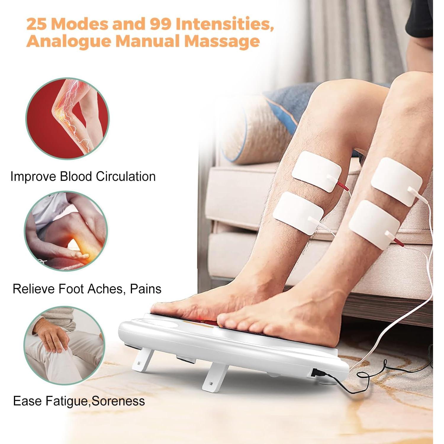 Masajeador de Pies EMS Creliver 25 Modos 99 Intensidades