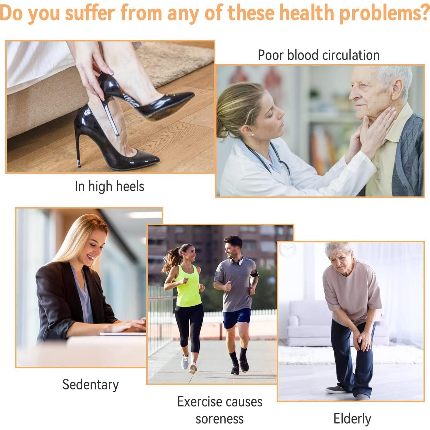 Masajeador de Pies EMS Creliver 25 Modos 99 Intensidades