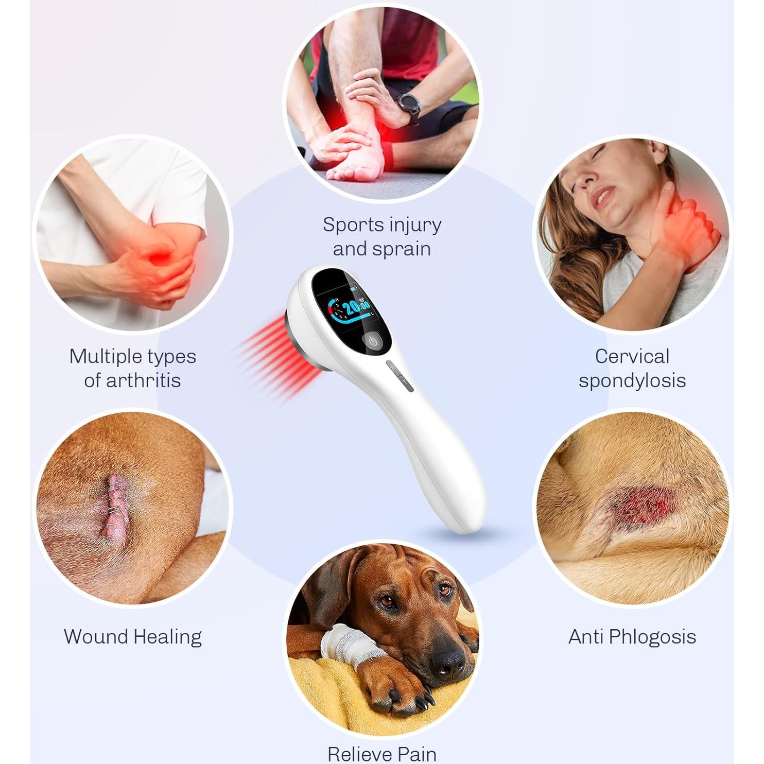 Dispositivo de Terapia de Luz Roja MIESTONE 27.94x17.78cm