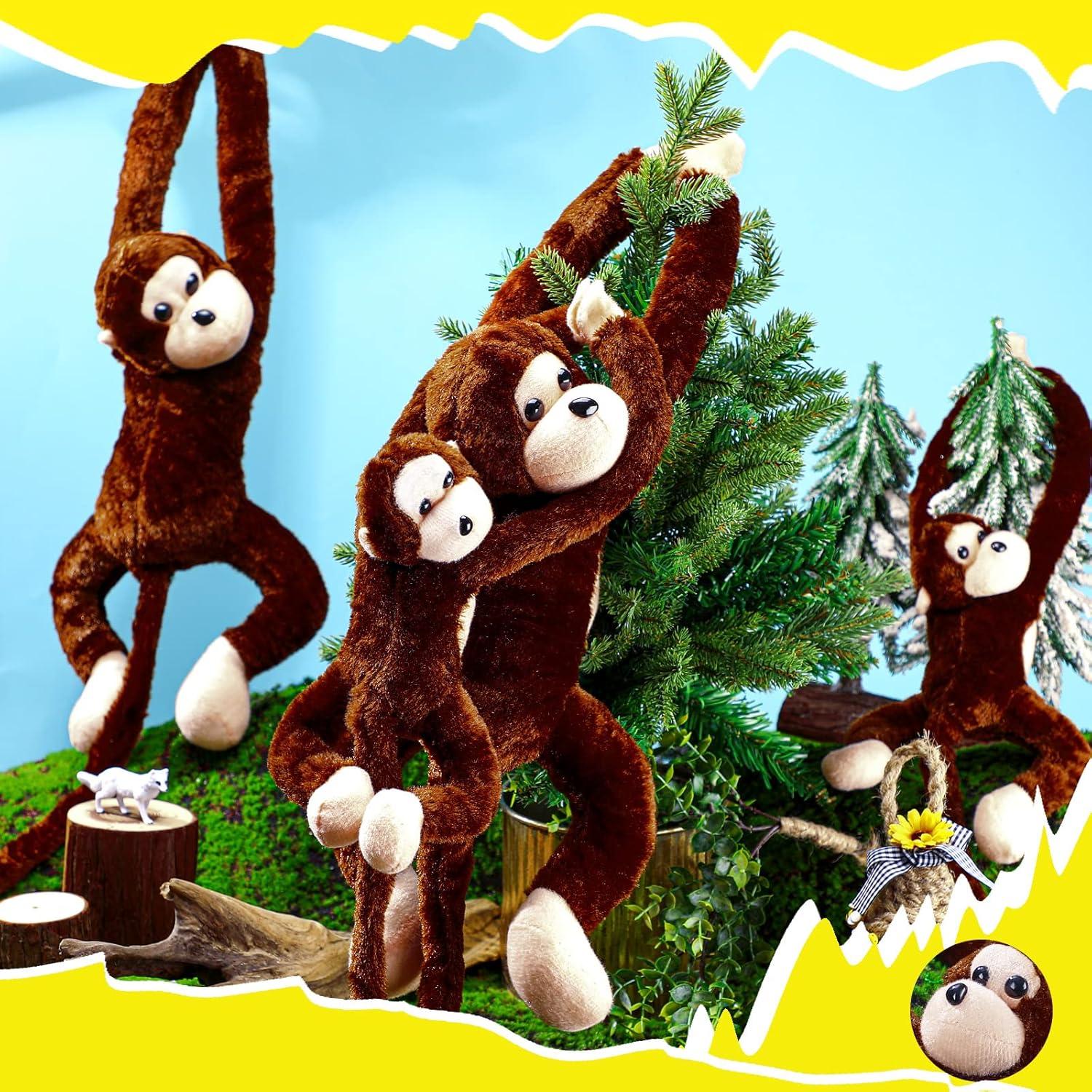 Juguete Mono de Peluche Hungdao 6 Paquetes 60-80 cm