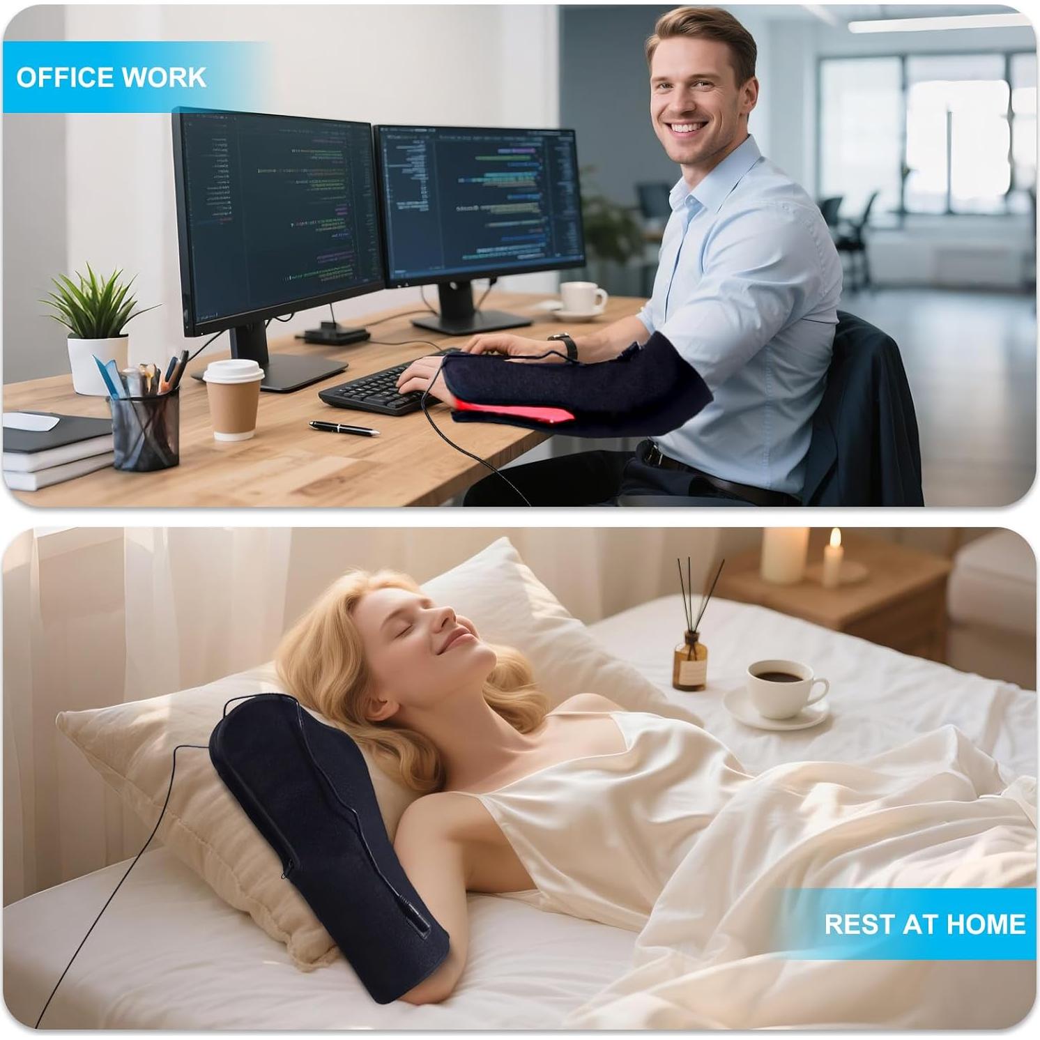 Terapia de Luz Roja para Manos MAYLINK 150 LEDs 4 Modos