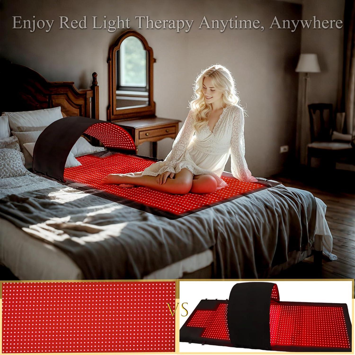 Cámara de Terapia de Luz Roja Fuuerds 2025 4 Modos Alivio Dolor