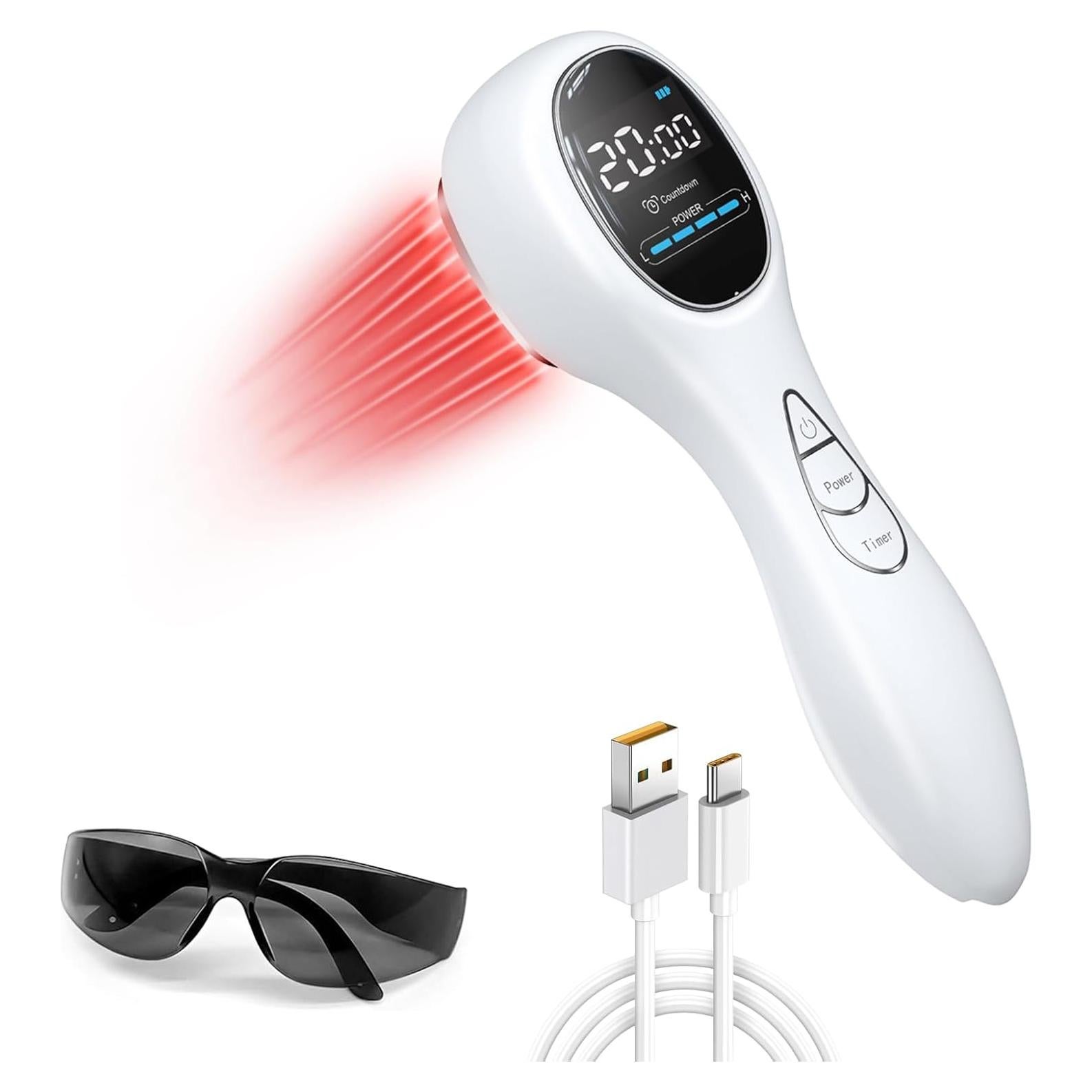 Dispositivo de Terapia de Luz Roja MicroC Tech 15x650nm 3x808nm