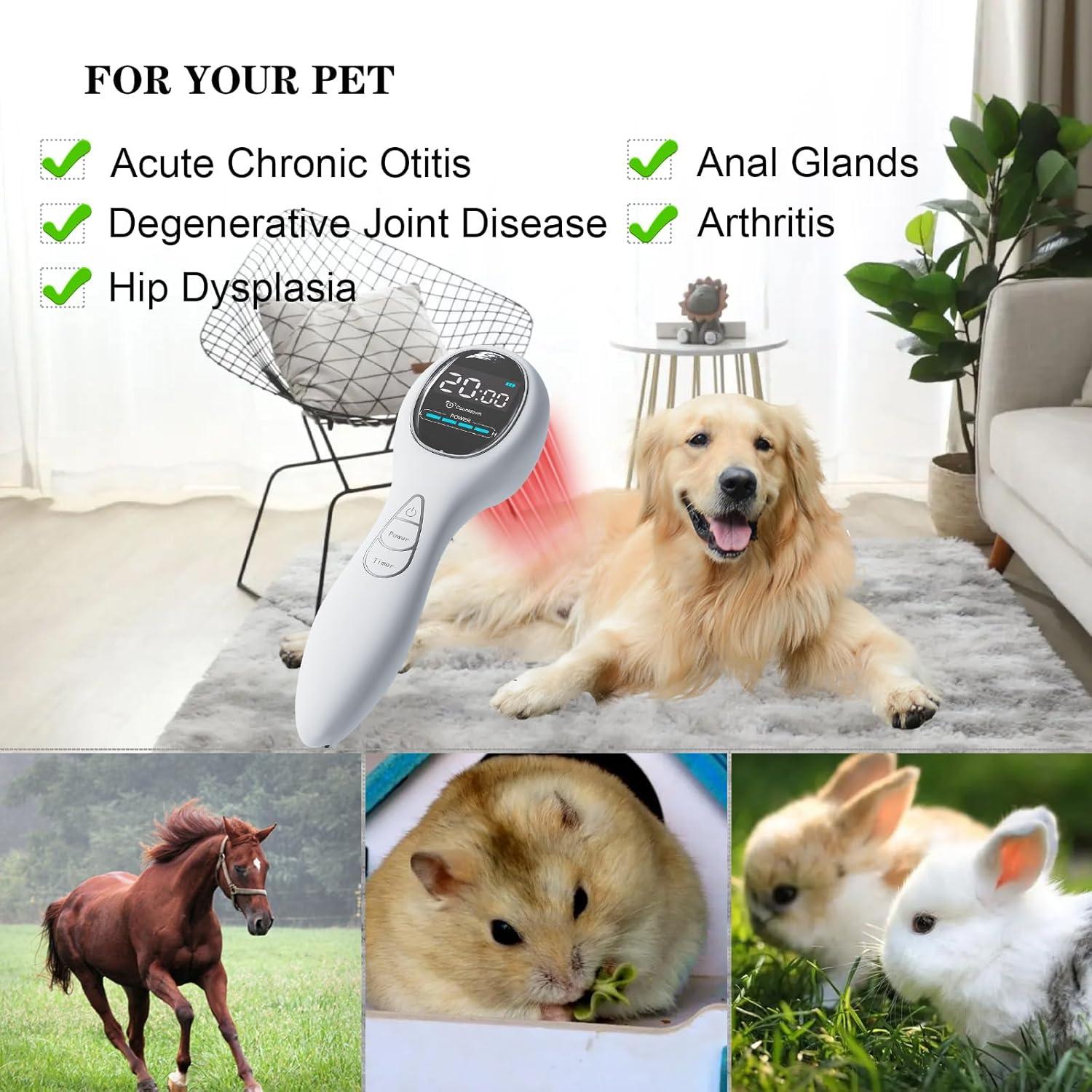 Dispositivo de Terapia de Luz Roja MicroC Tech 15x650nm 3x808nm