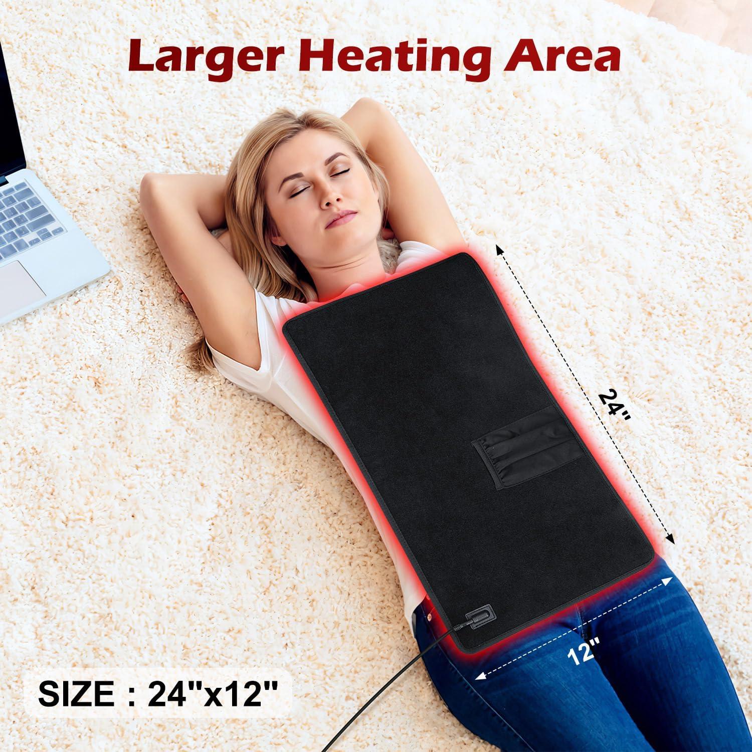 Almohadilla de Terapia de Luz Roja 24x12" 32W Infrarroja - Shenzhen